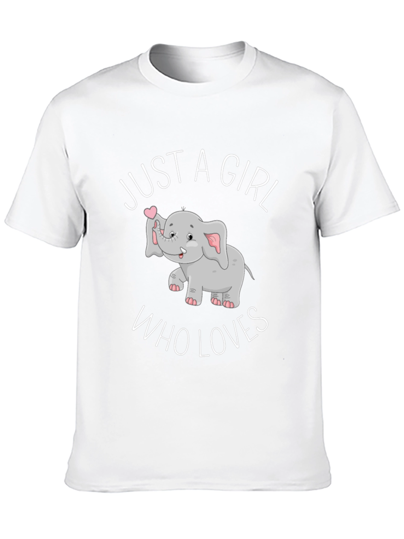 Just A Girl Who Loves Elephants T-Shirt