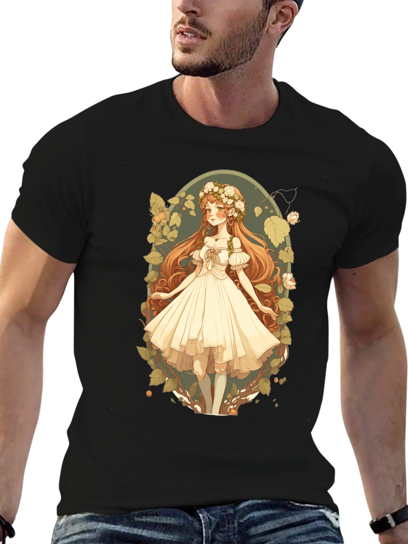 Floral Maiden Graphic T-Shirt