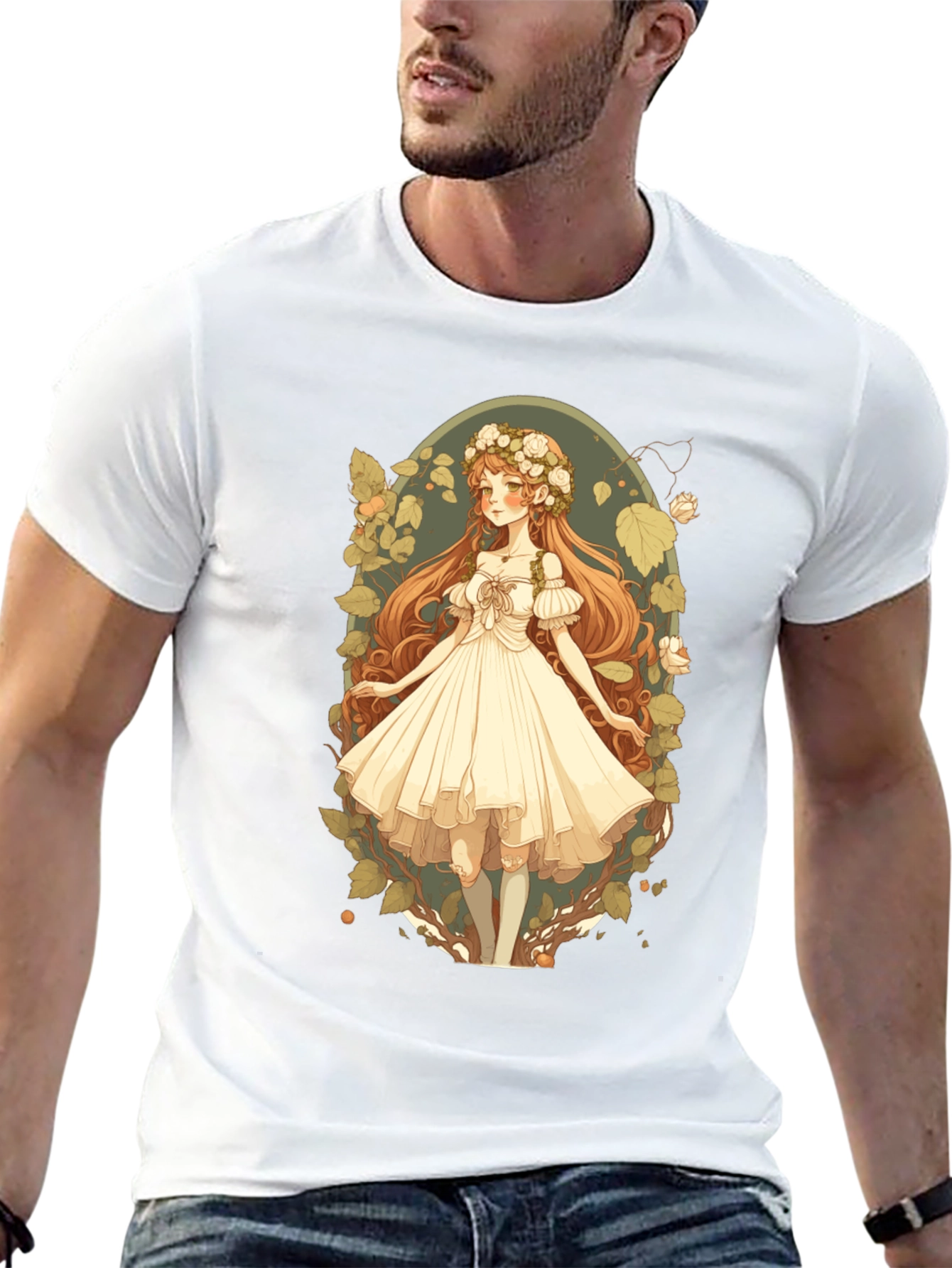 Floral Maiden Graphic T-Shirt