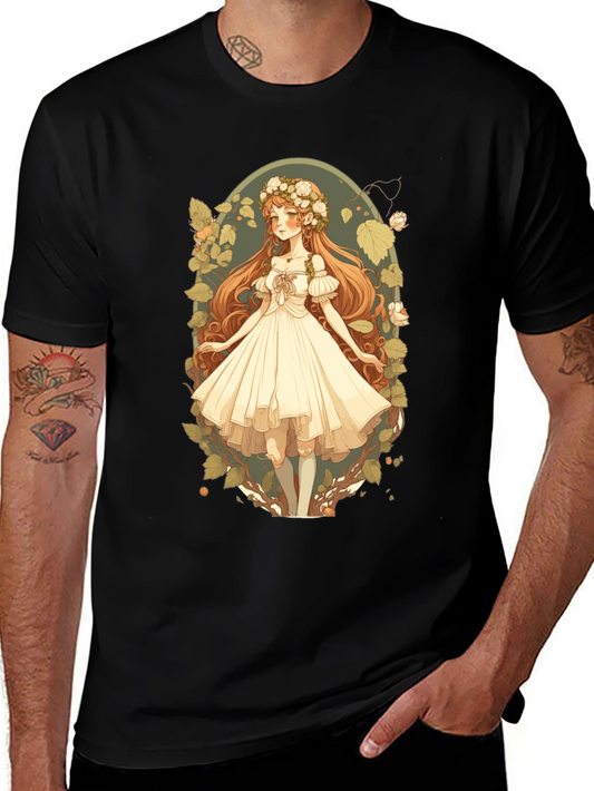 Floral Maiden Graphic T-Shirt