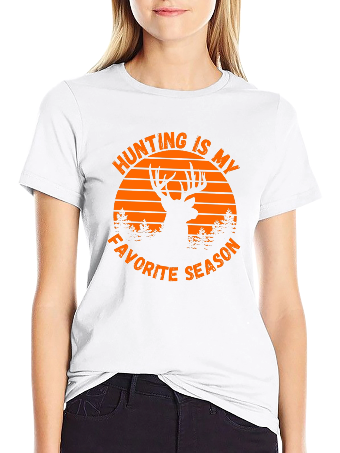 Hunting is My Favorite Season Graphic T-Shirt