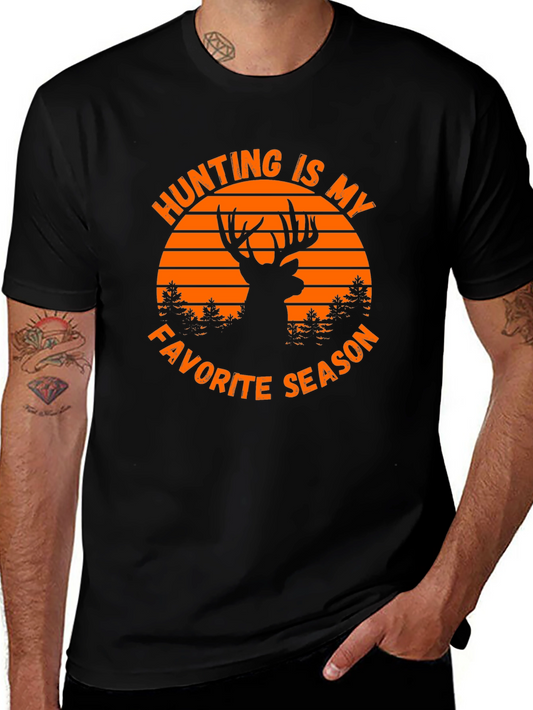 Hunting is My Favorite Season Graphic T-Shirt