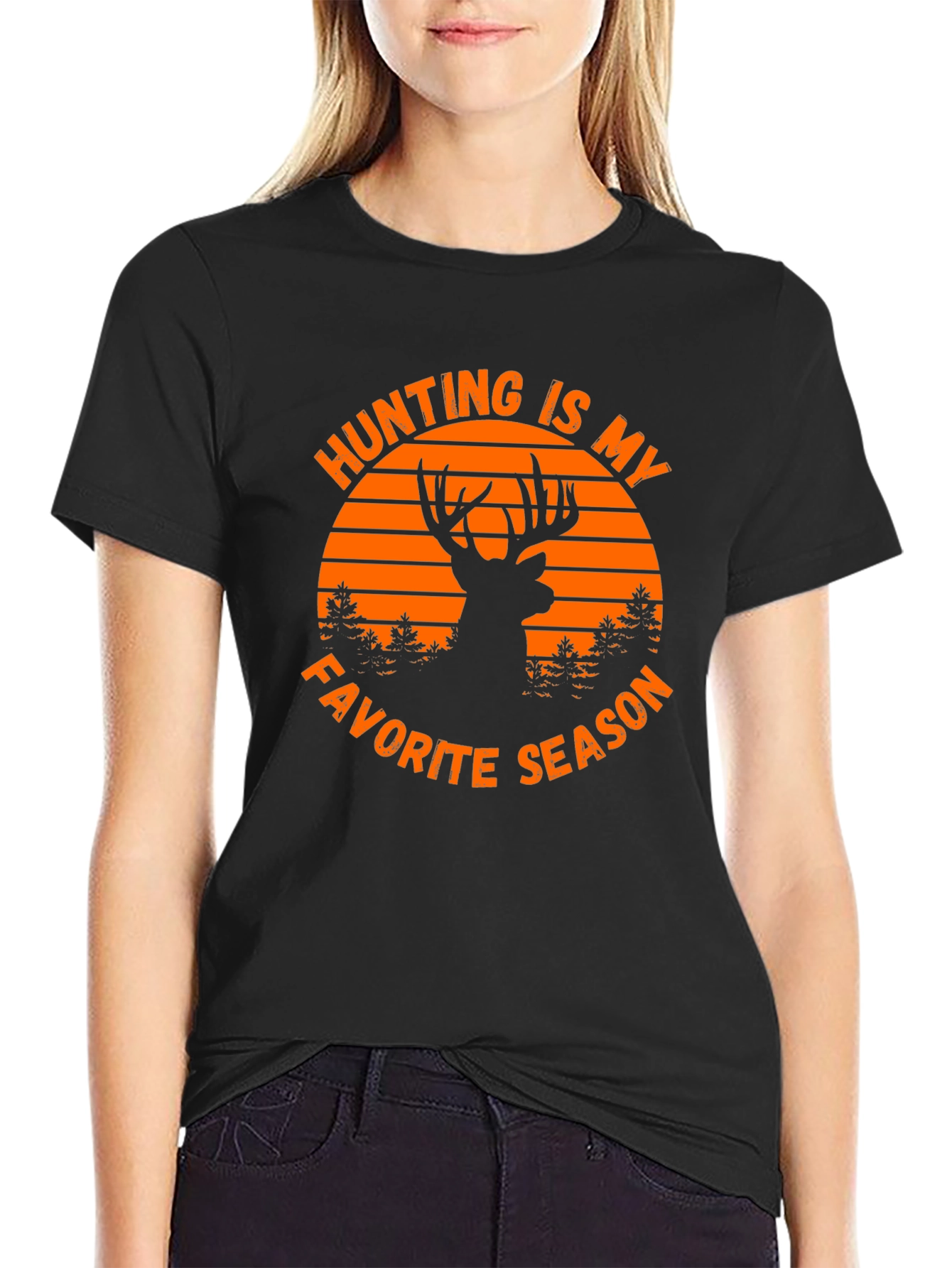 Hunting is My Favorite Season Graphic T-Shirt