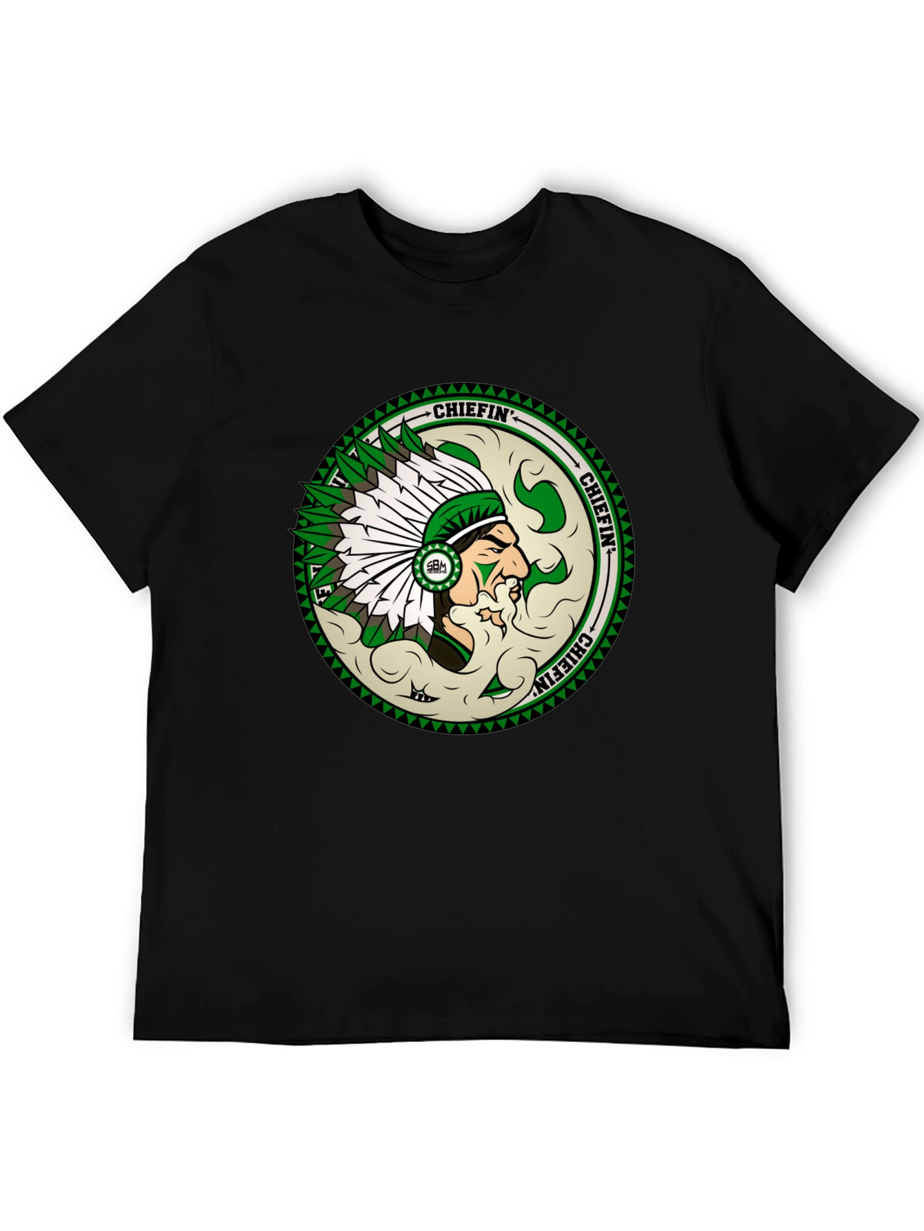 Chiefin T-Shirt - Native American Inspired Design