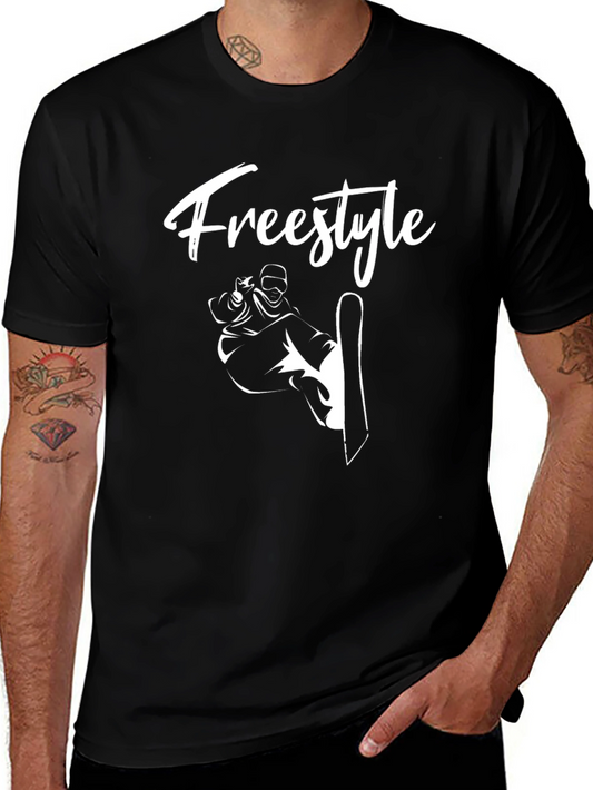 Freestyle Graphic Tee - Snowboard Design