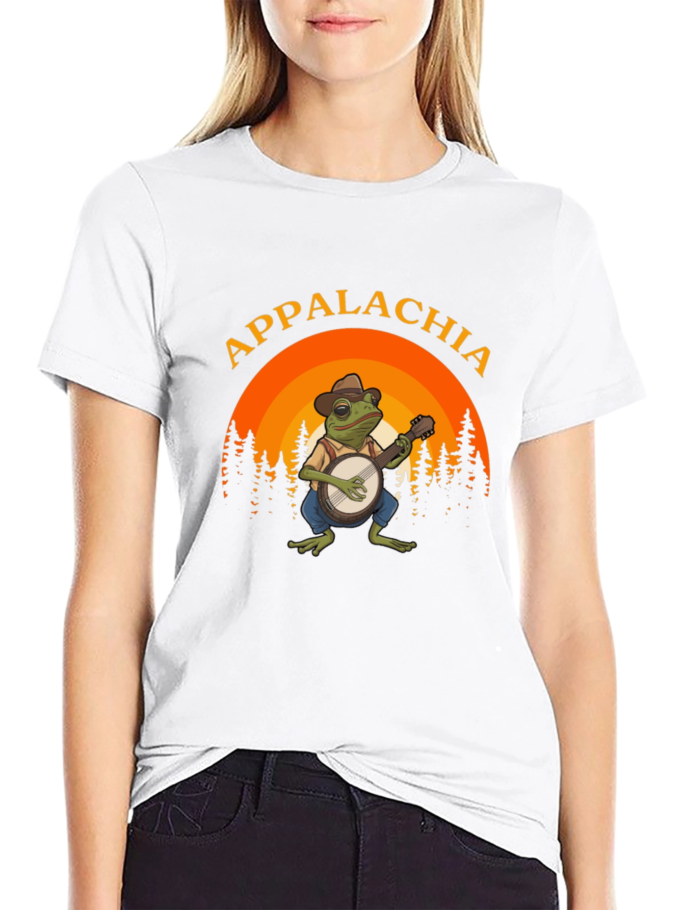 Appalachia Frog Banjo T-Shirt
