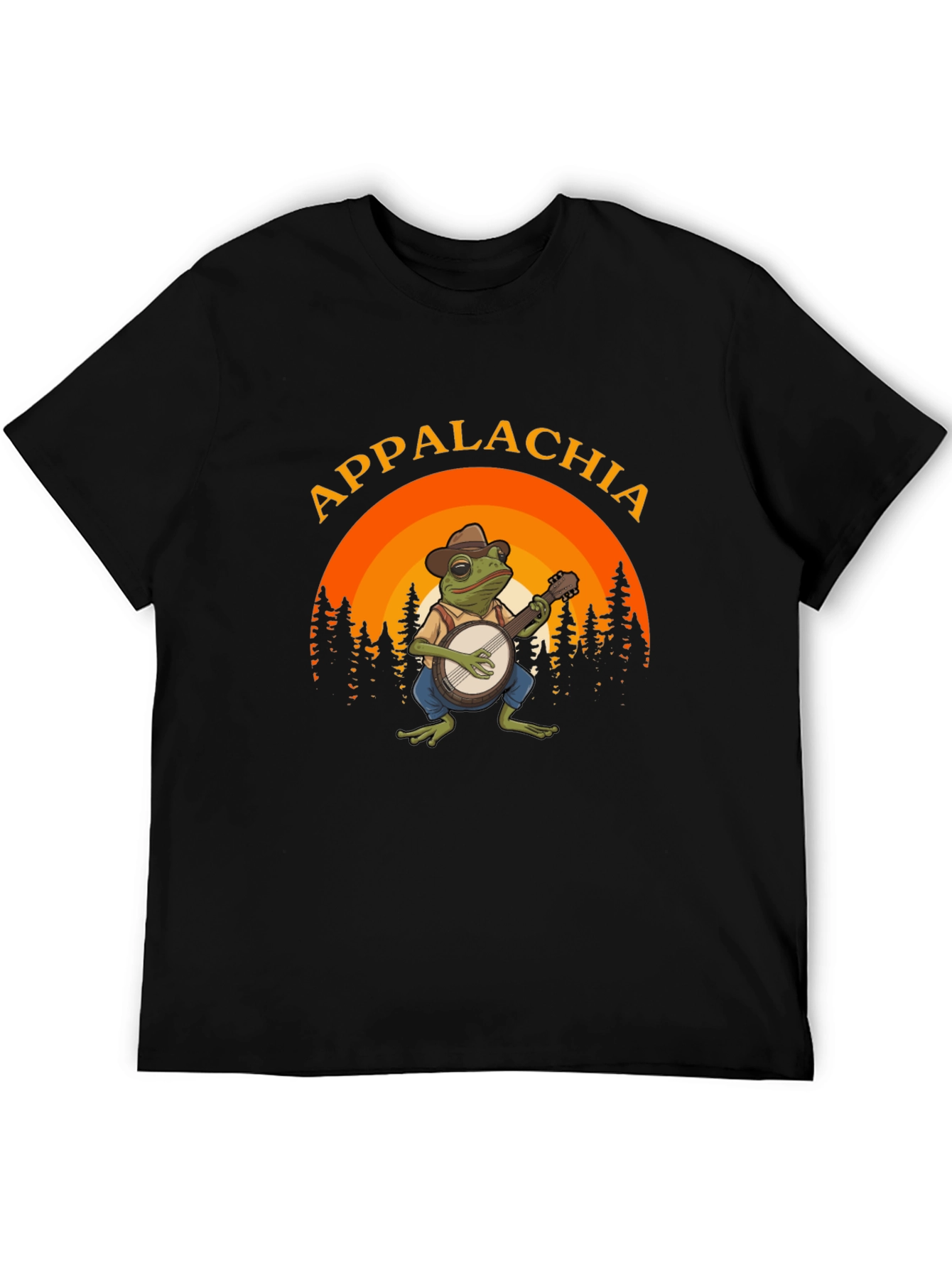 Appalachia Frog Banjo T-Shirt