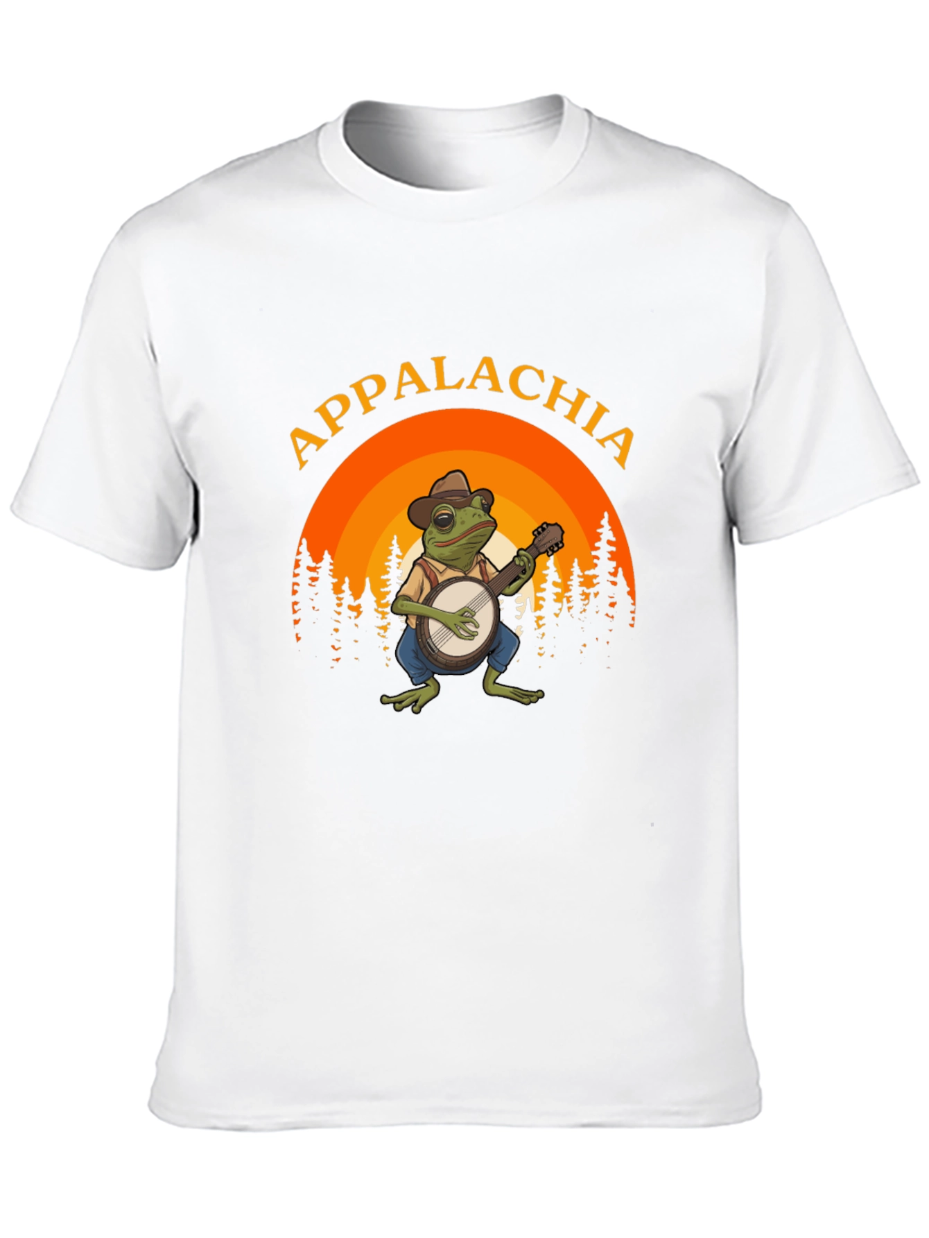 Appalachia Frog Banjo T-Shirt