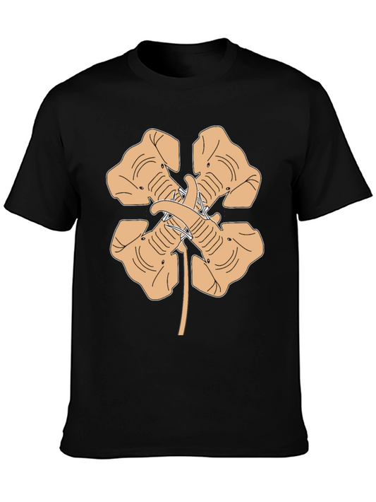 Elephant Four-Leaf Clover Graphic Tee