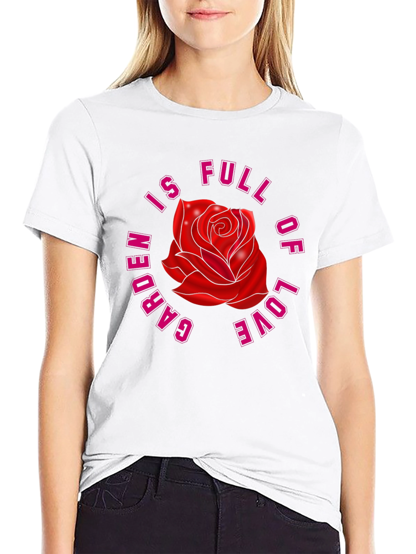 Rose Garden of Love Graphic T-Shirt