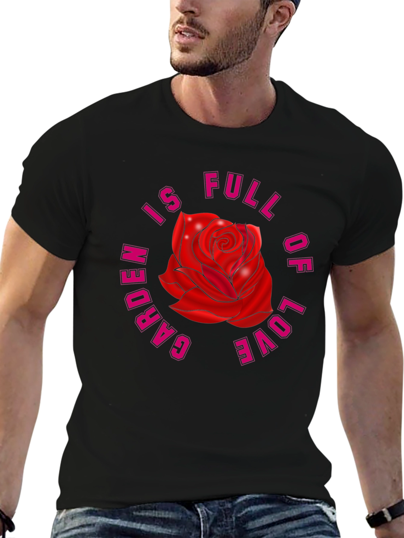 Rose Garden of Love Graphic T-Shirt