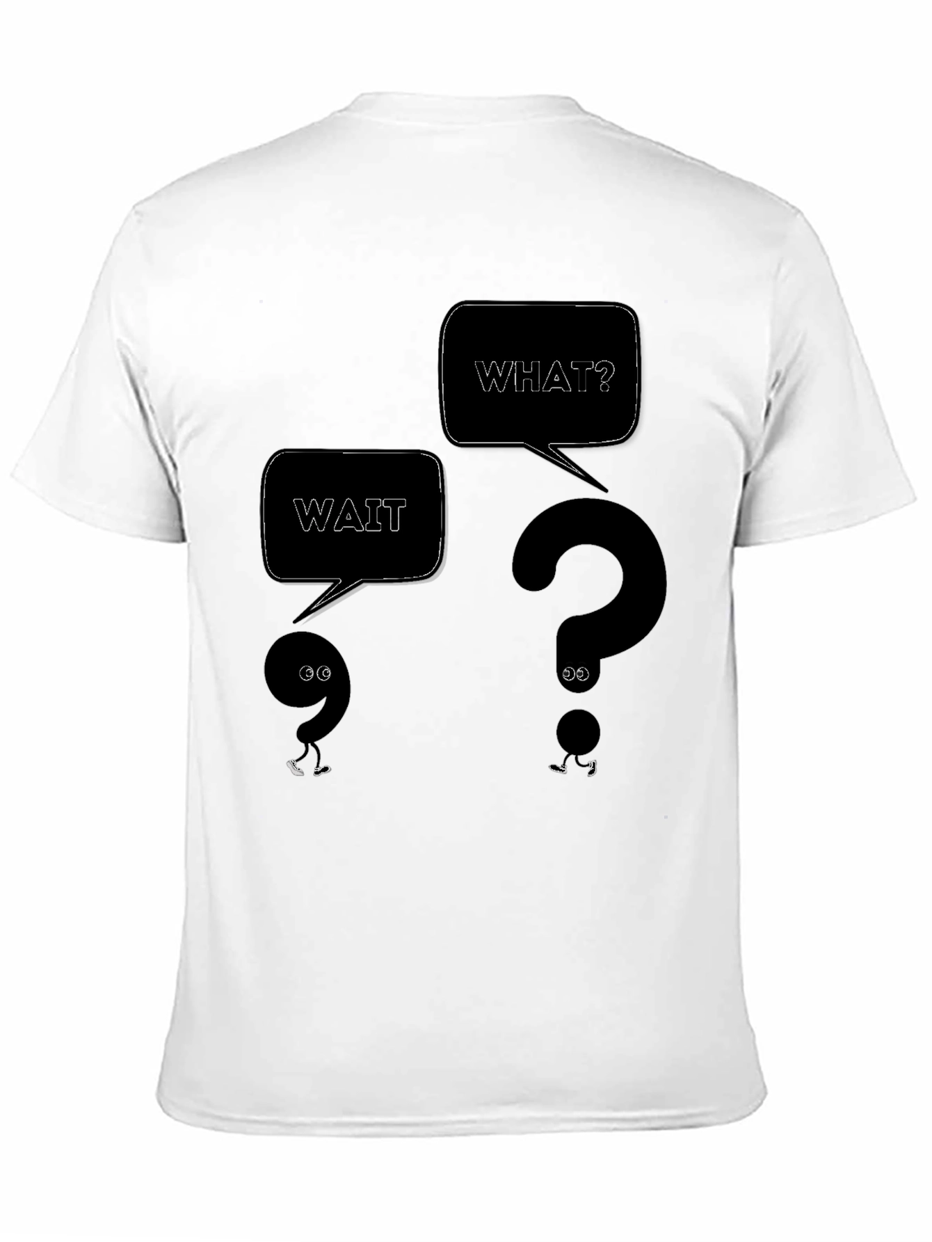 Wait What? Graphic T-Shirt - Question Mark Tee