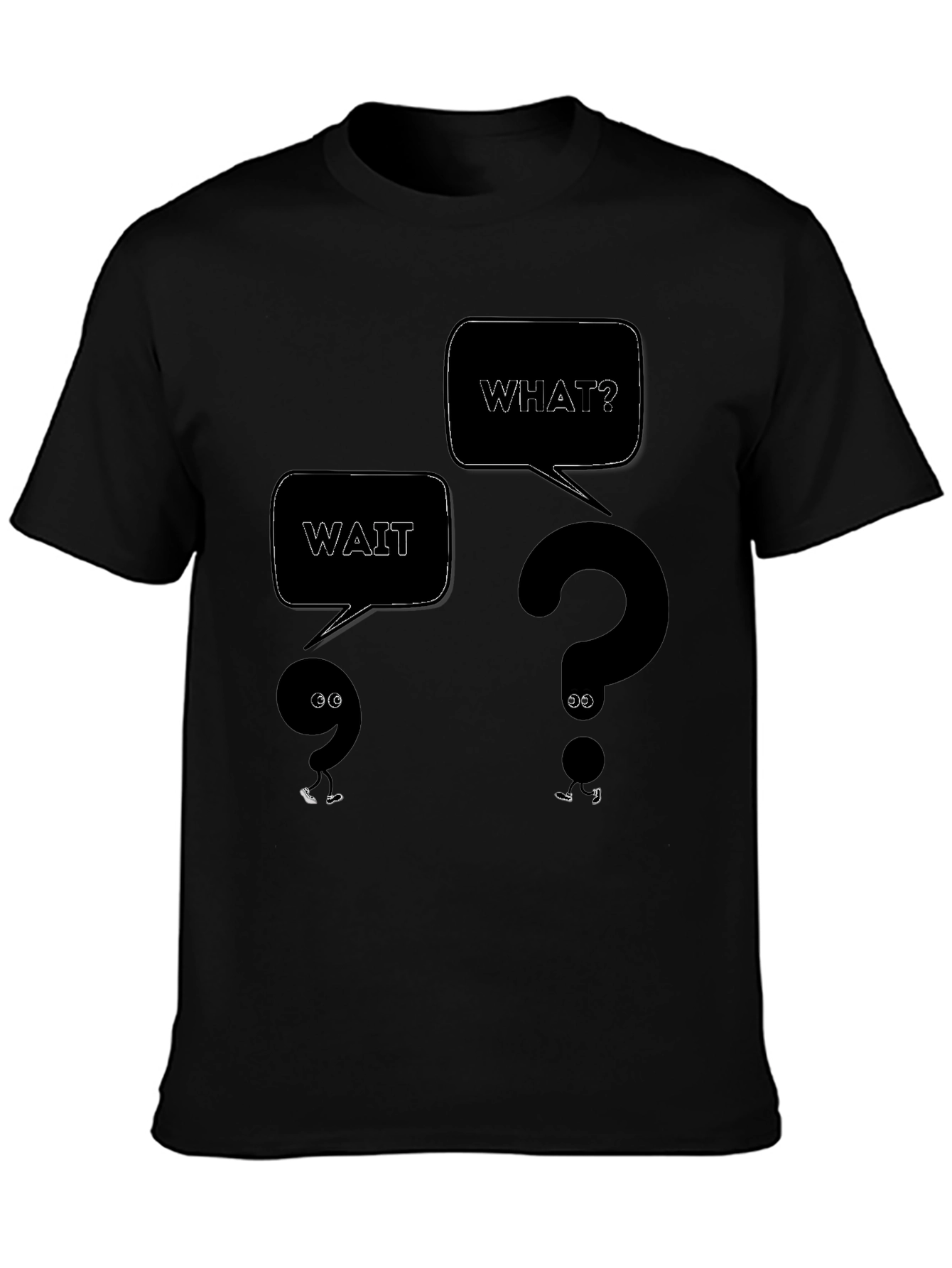 Wait What? Graphic T-Shirt - Question Mark Tee
