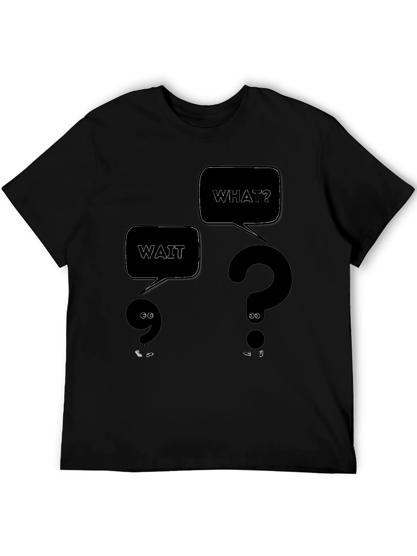Wait What? Graphic T-Shirt - Question Mark Tee