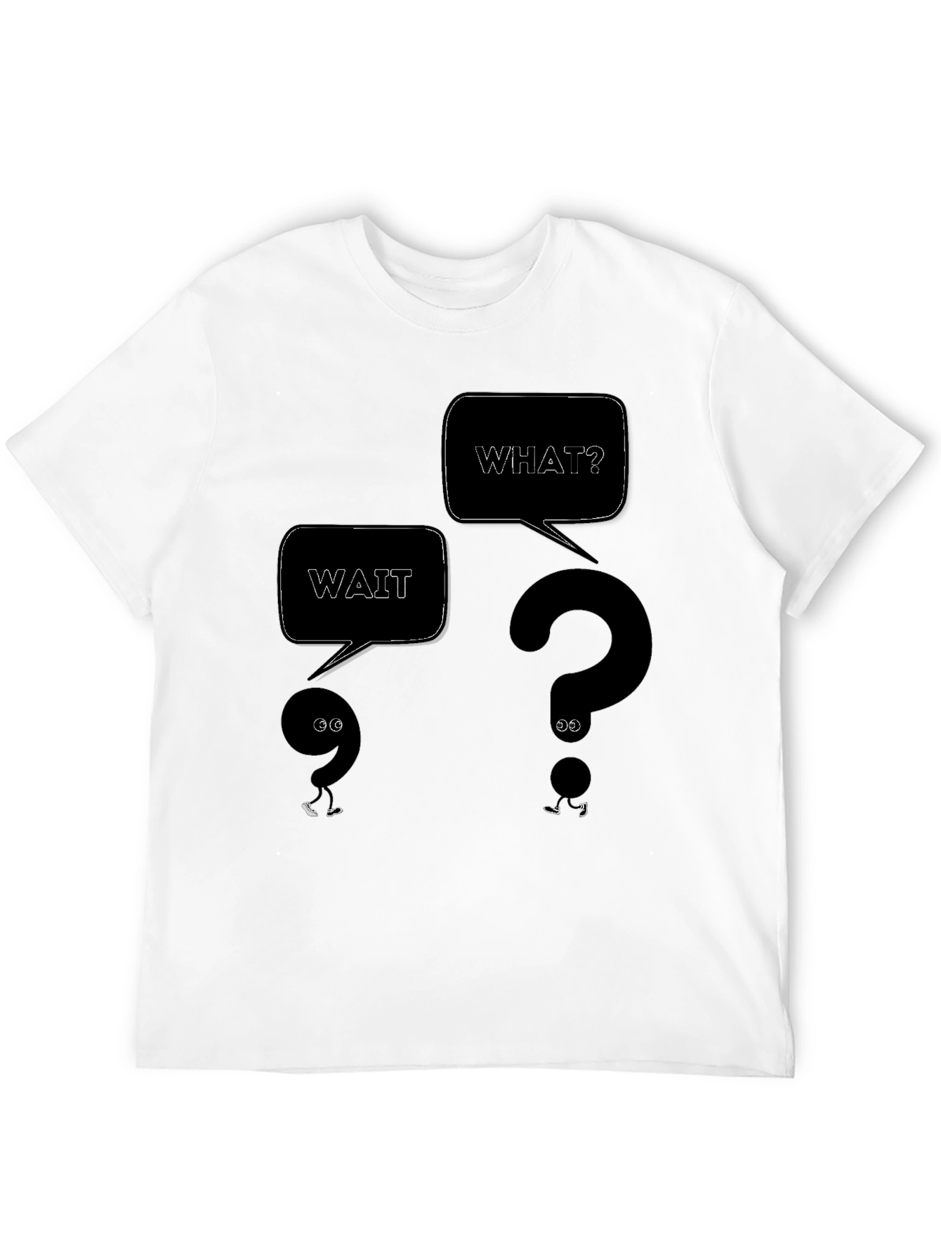 Wait What? Graphic T-Shirt - Question Mark Tee