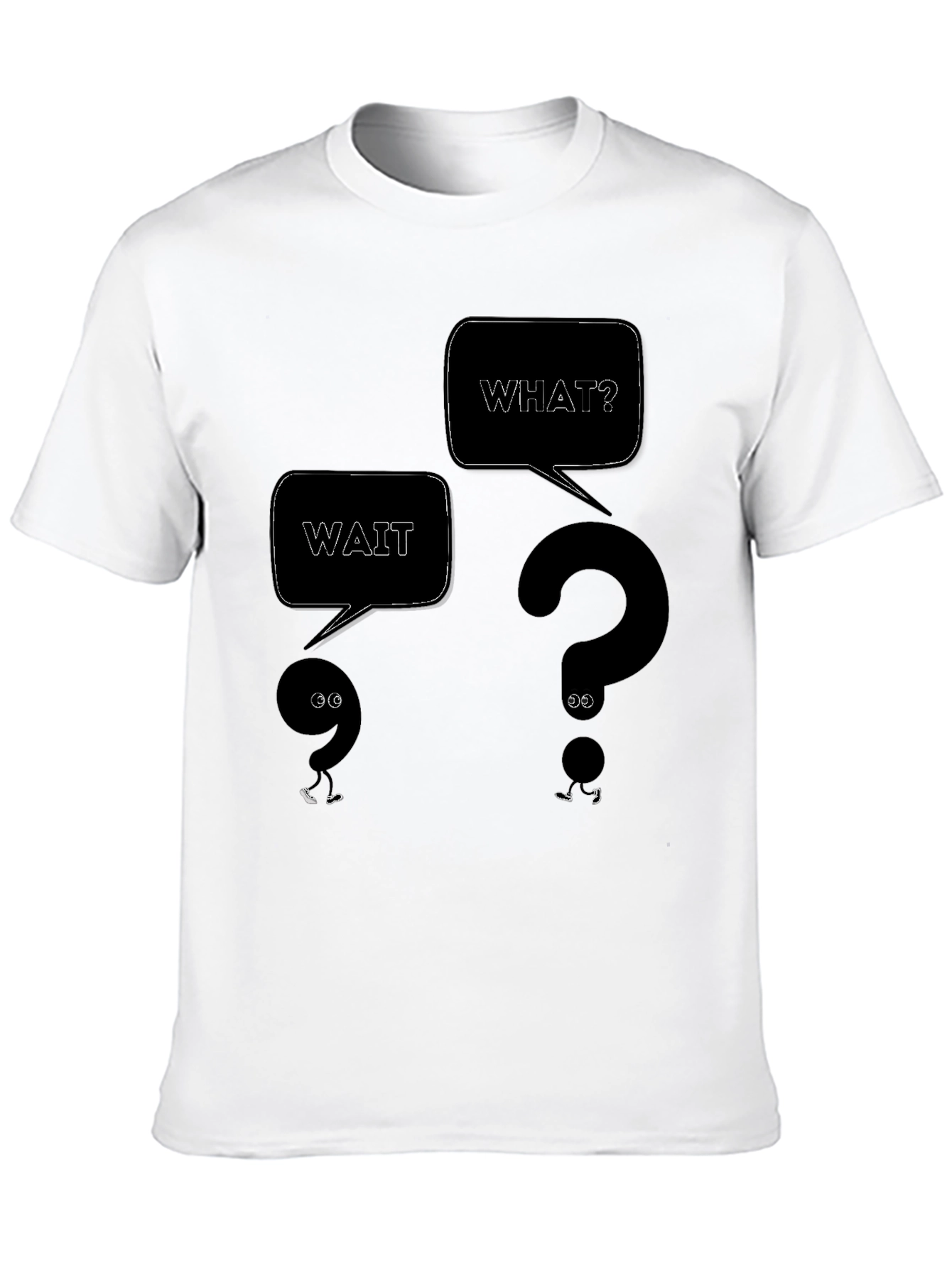 Wait What? Graphic T-Shirt - Question Mark Tee