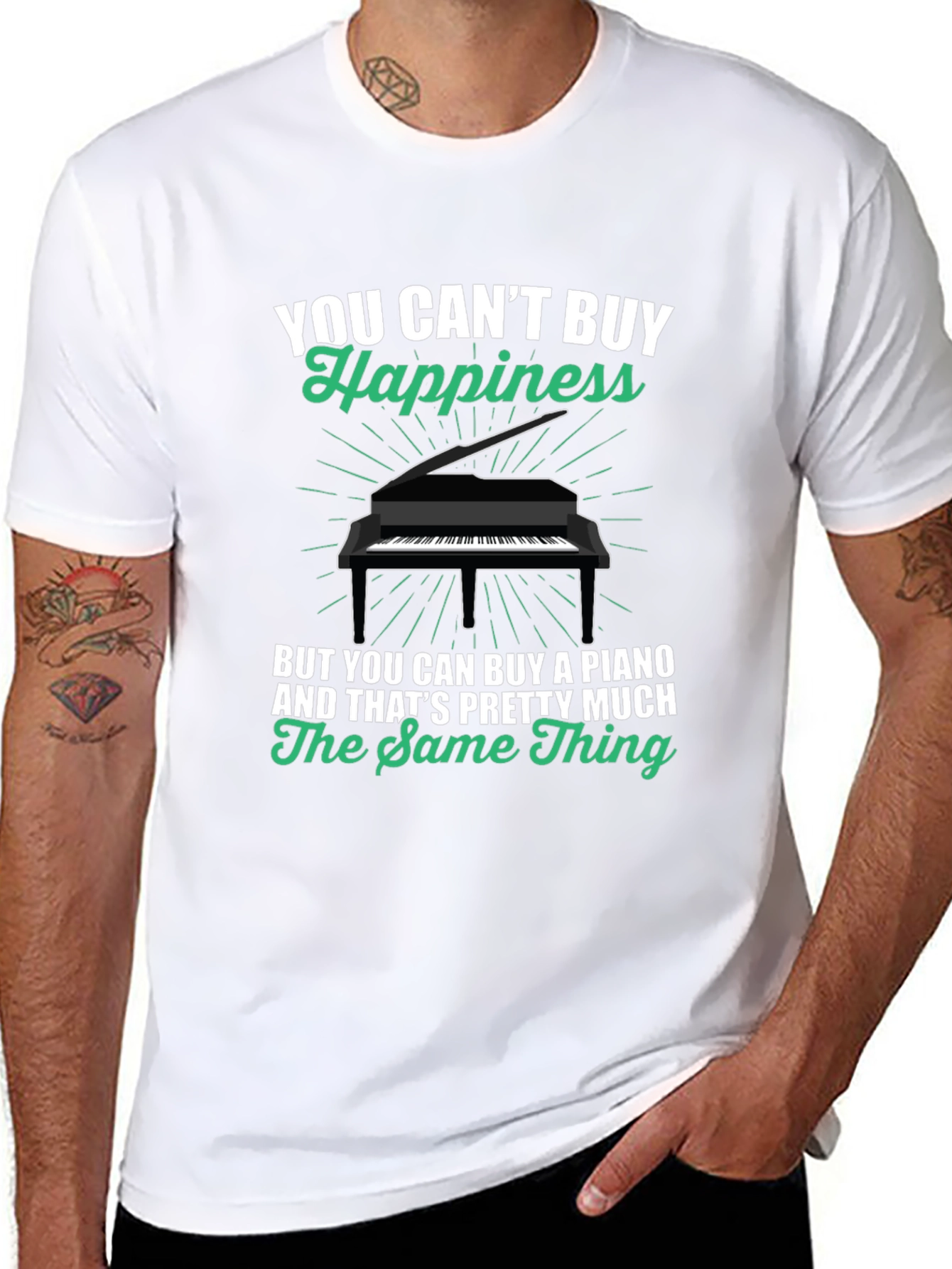 Piano Happiness T-Shirt