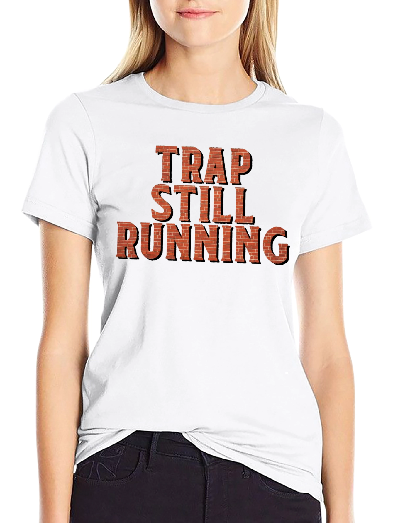 Trap Still Running Graphic Tee