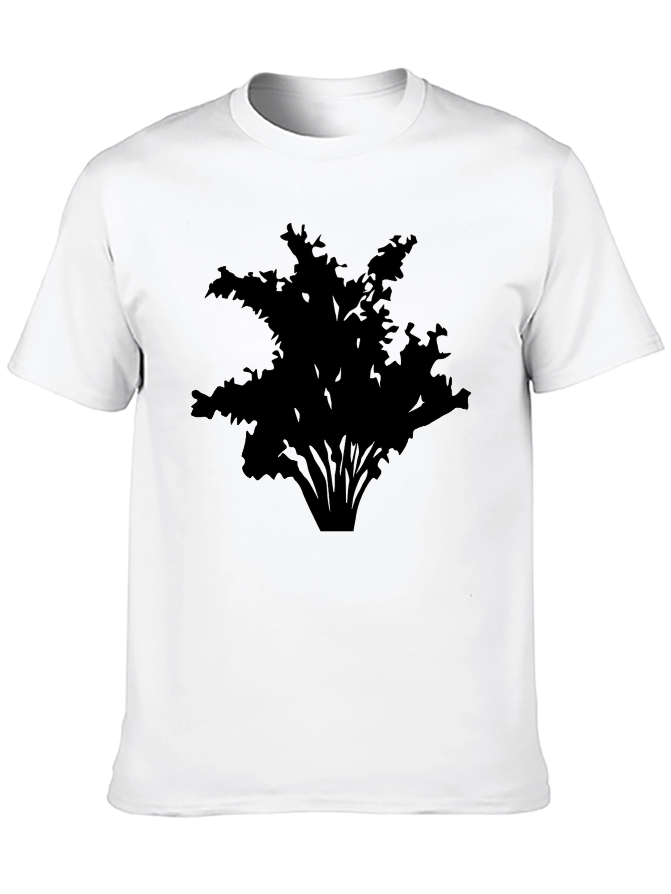 Black Bush Graphic Tee - Modern Casual Style