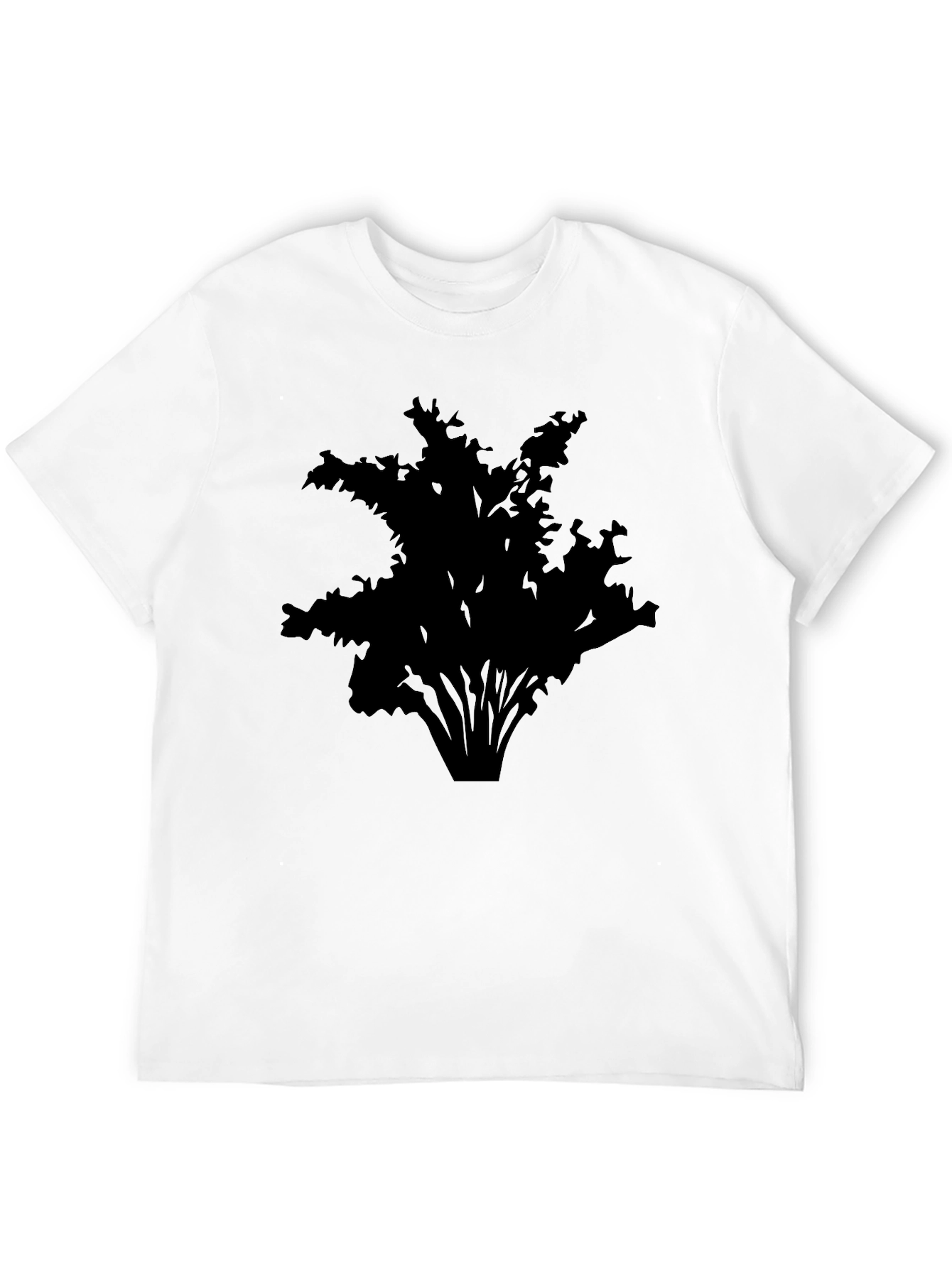 Black Bush Graphic Tee - Modern Casual Style