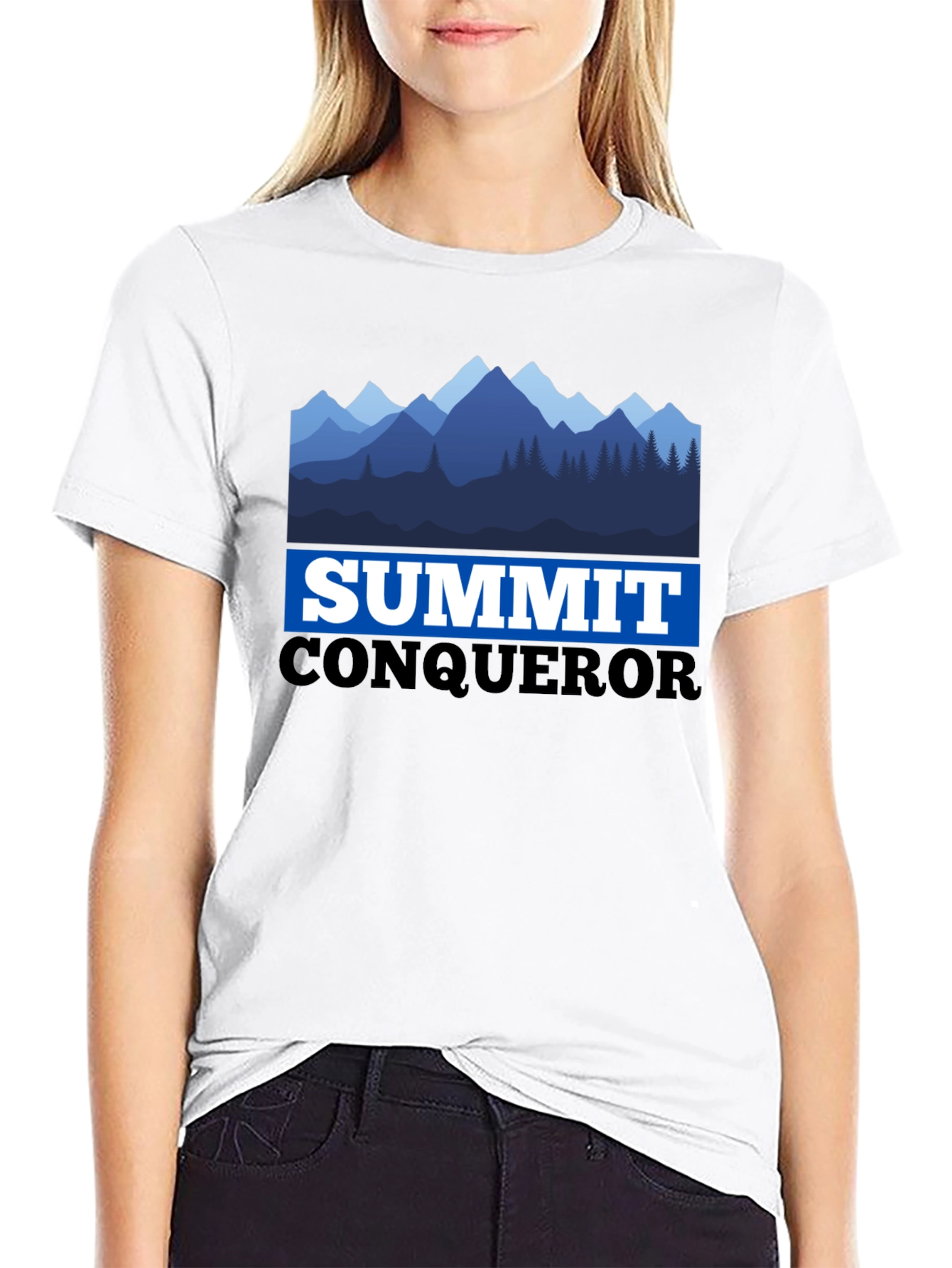 Summit Conqueror Mountain Graphic Tee