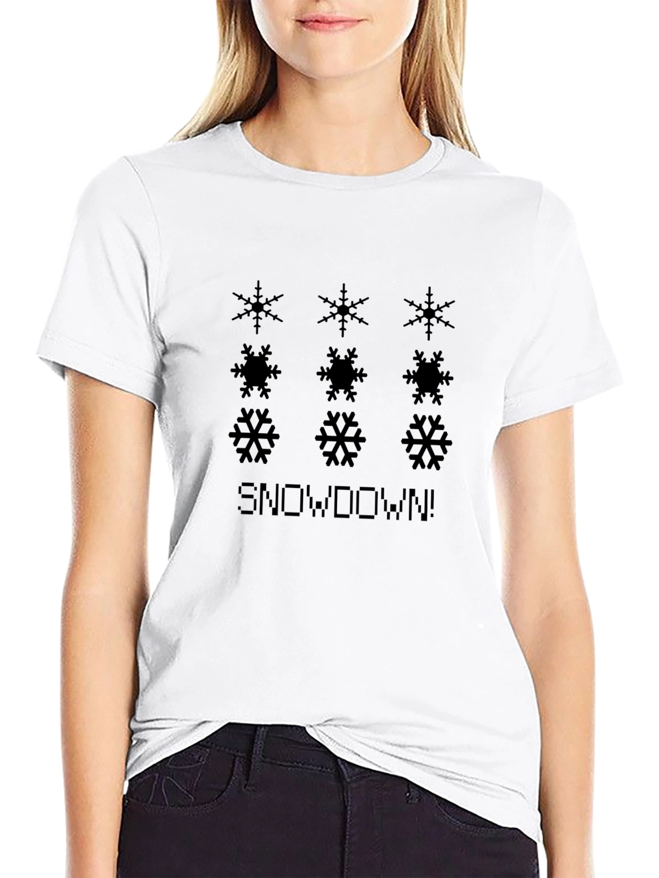 Snowdown Snowflake Graphic T-Shirt