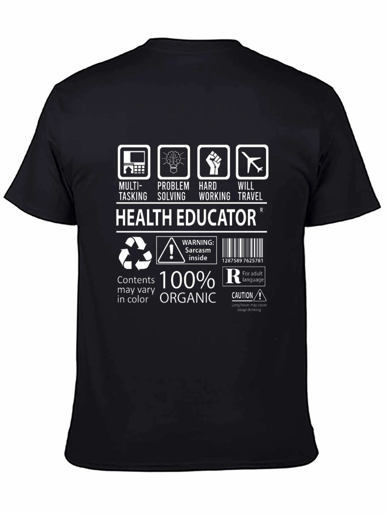 Health Educator Graphic T-Shirt