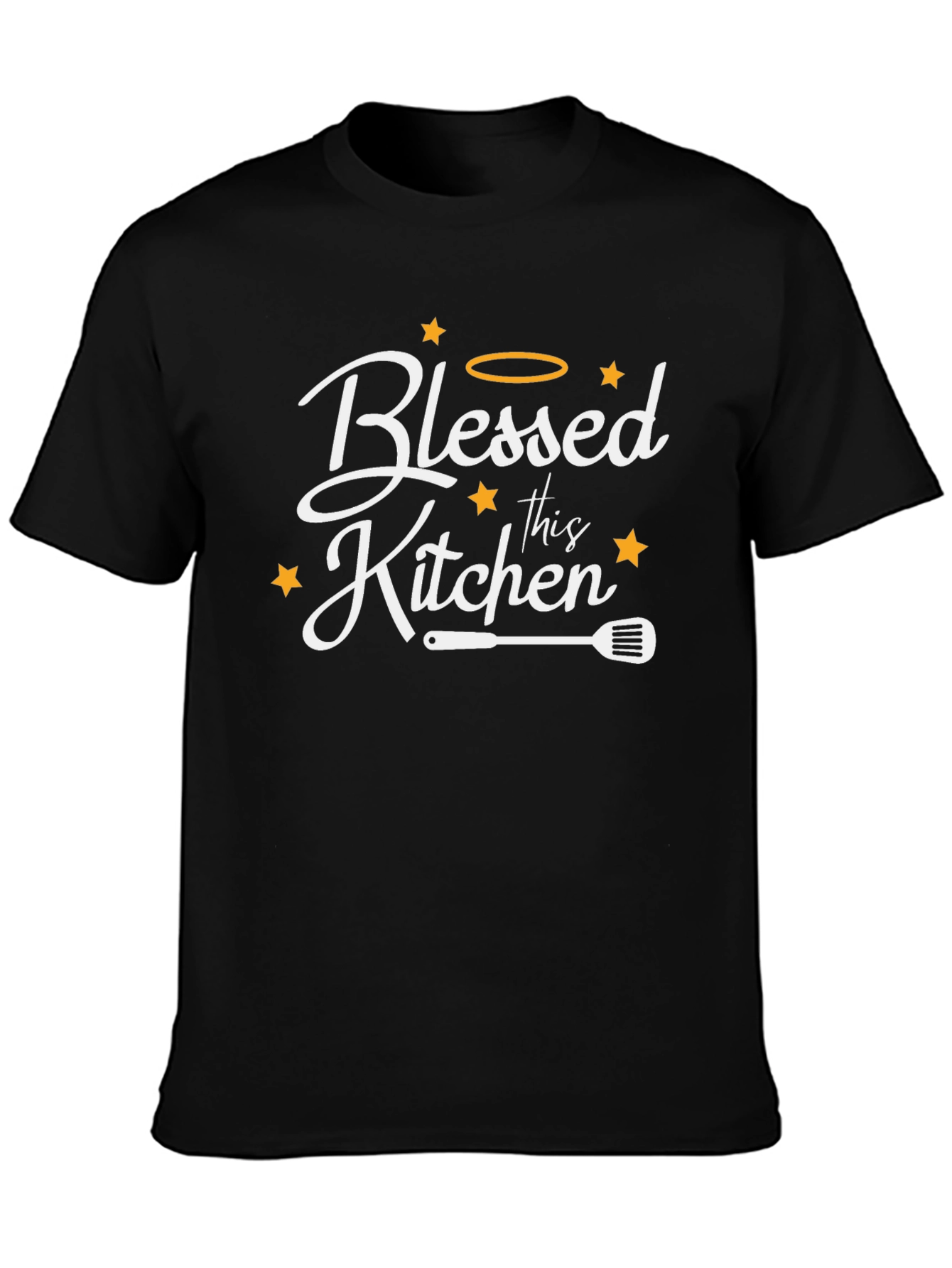 Blessed Kitchen Graphic Tee - Black