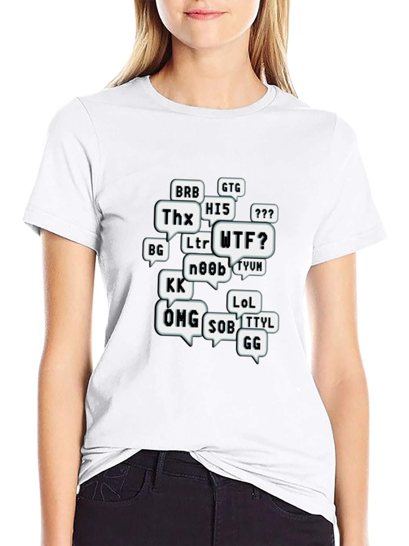 Gamer Acronym T-Shirt - Black