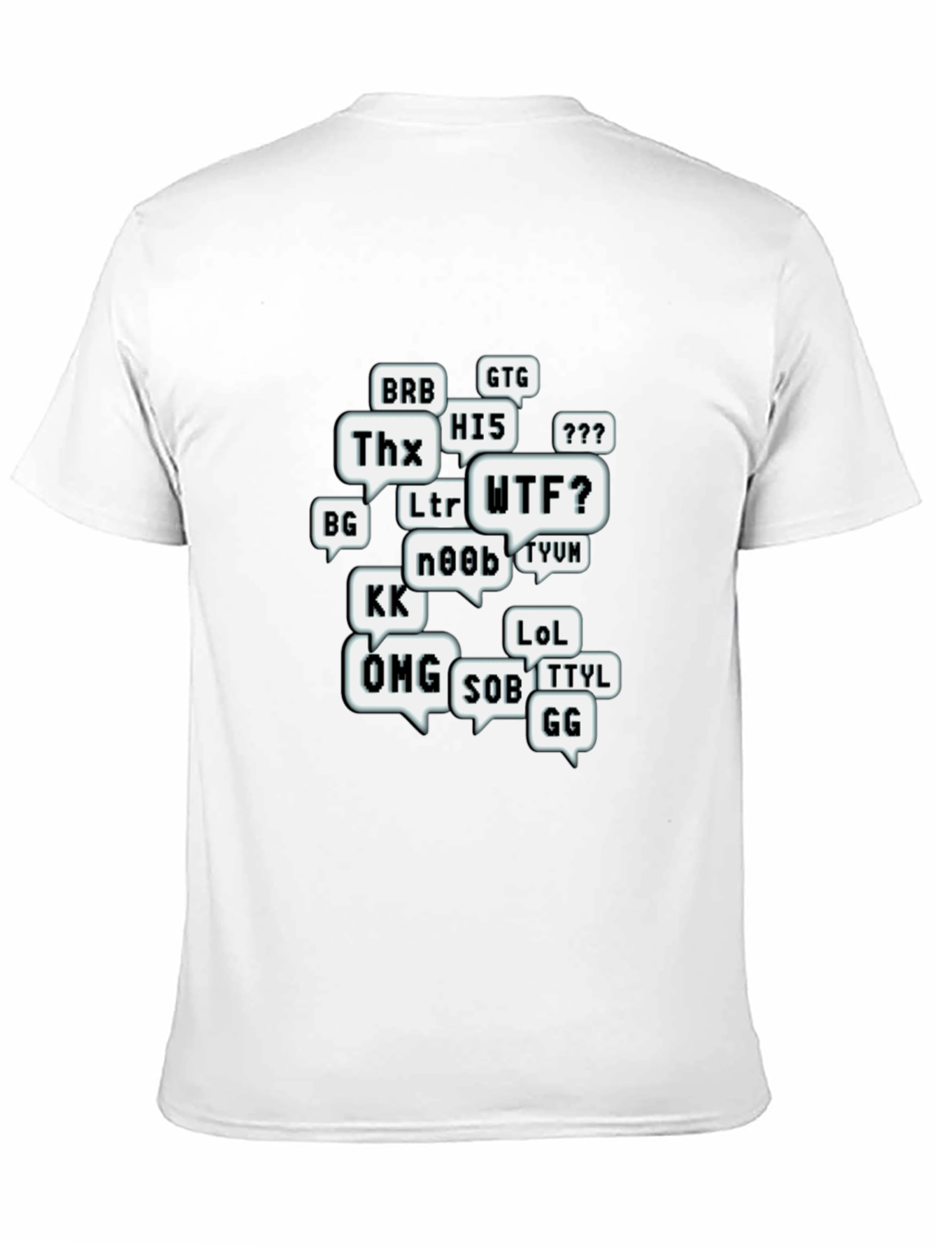Gamer Acronym T-Shirt - Black