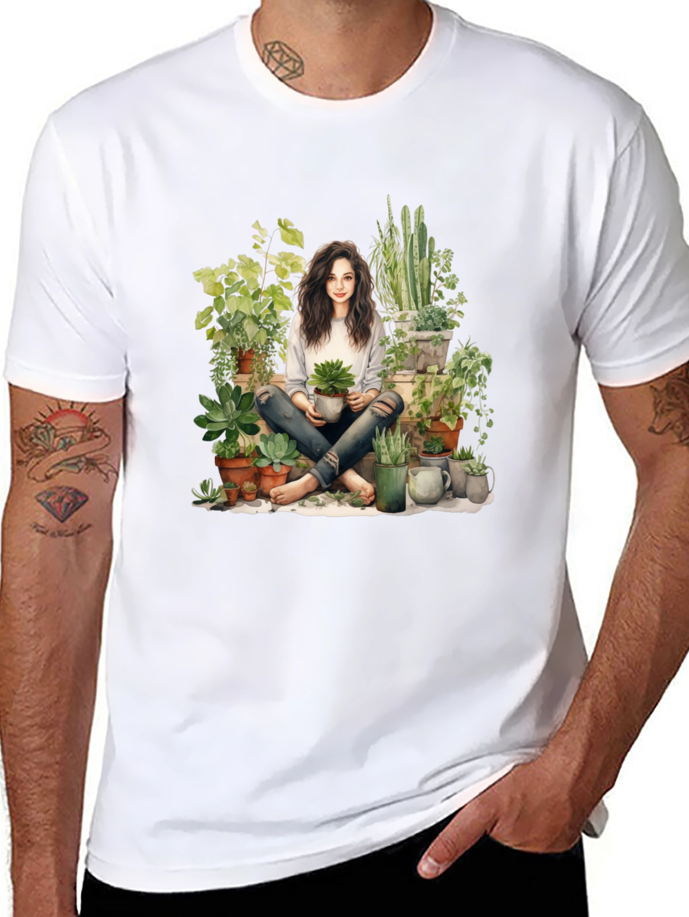 Plant Lady Graphic T-Shirt
