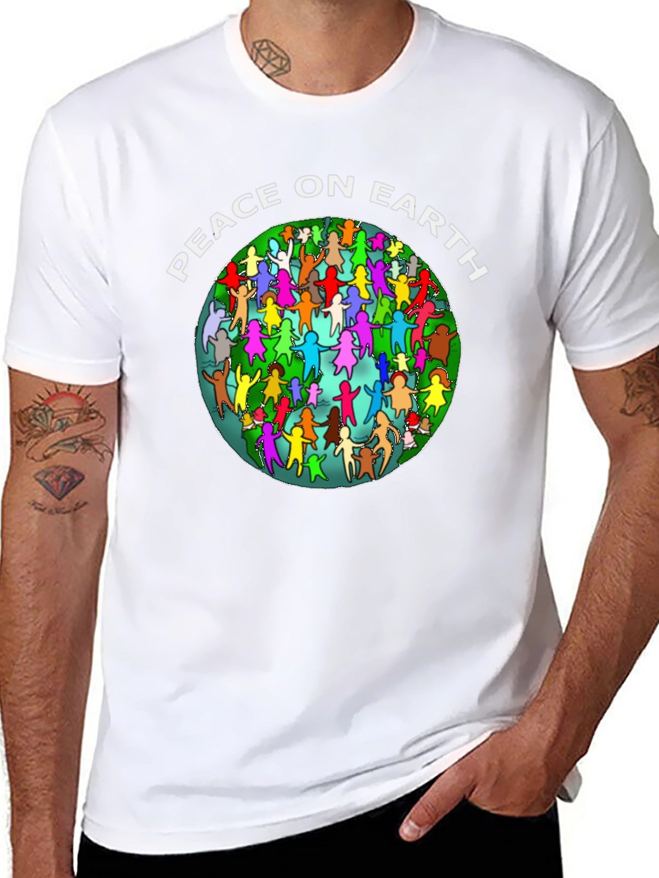 Peace on Earth T-Shirt - Unity Design