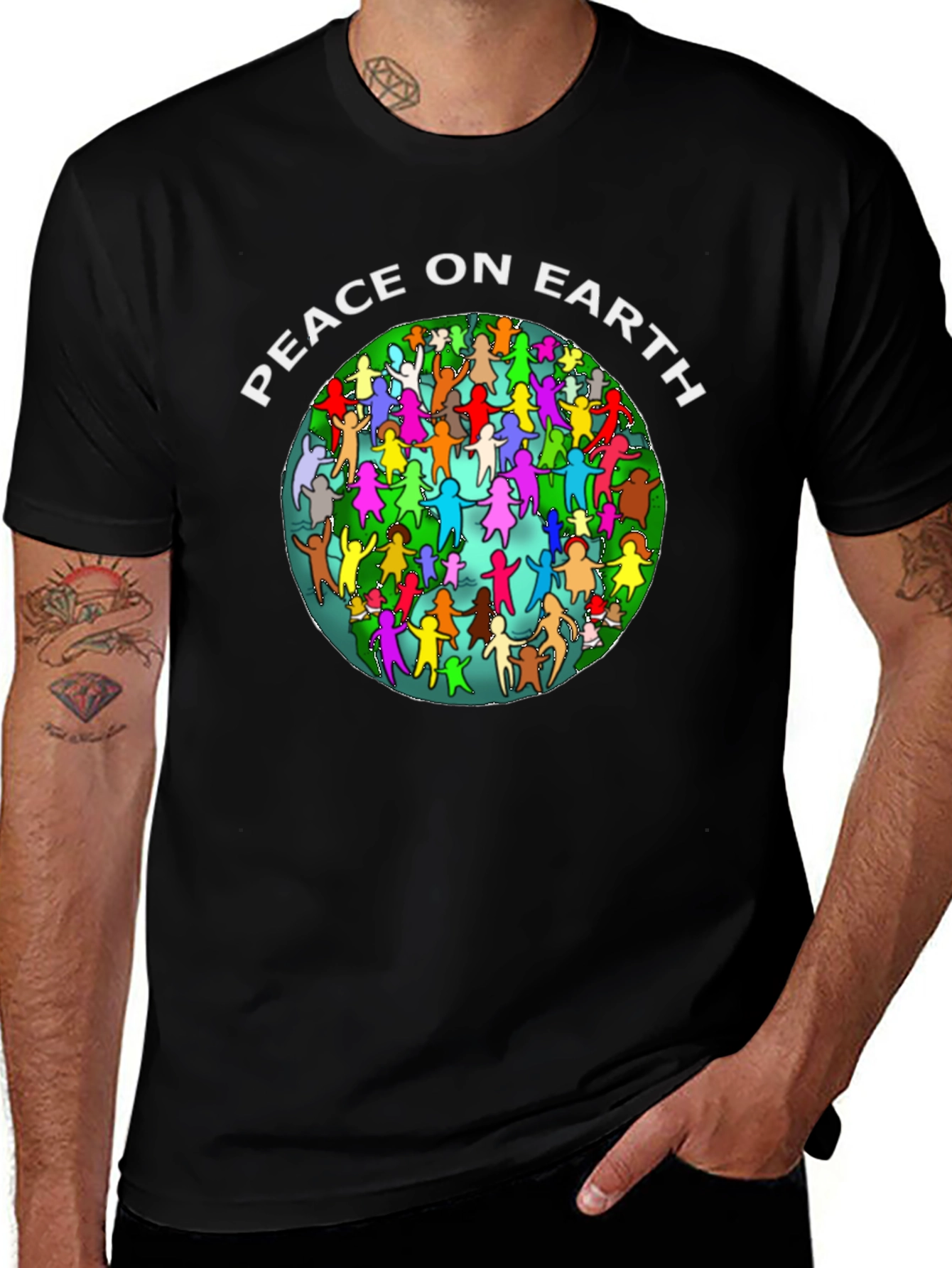 Peace on Earth T-Shirt - Unity Design