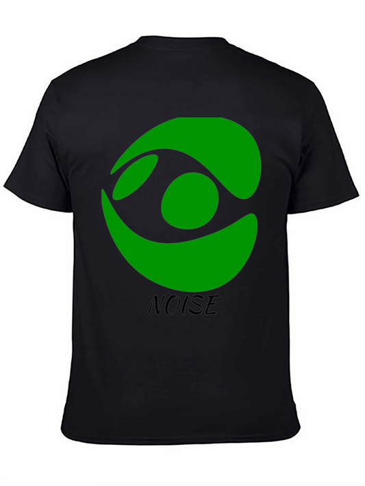 Green Eye Noise Black T-Shirt - Stylish Graphic Tee