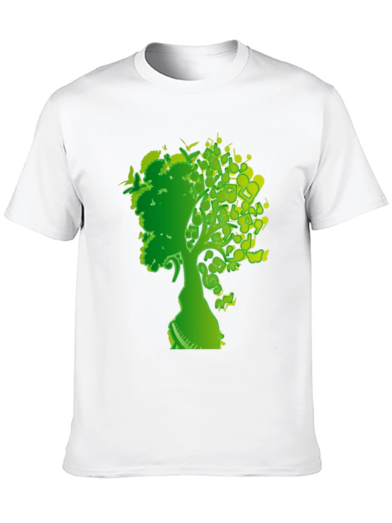 Musical Tree T-Shirt - Nature and Music Design