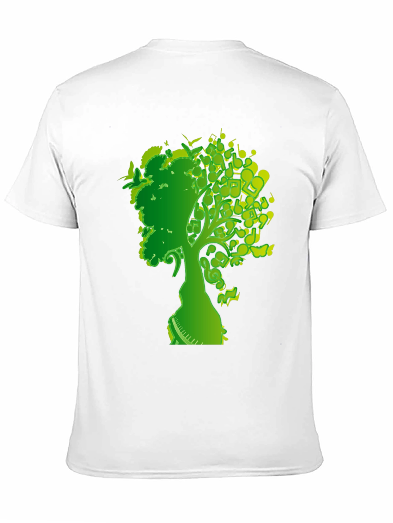 Musical Tree T-Shirt - Nature and Music Design