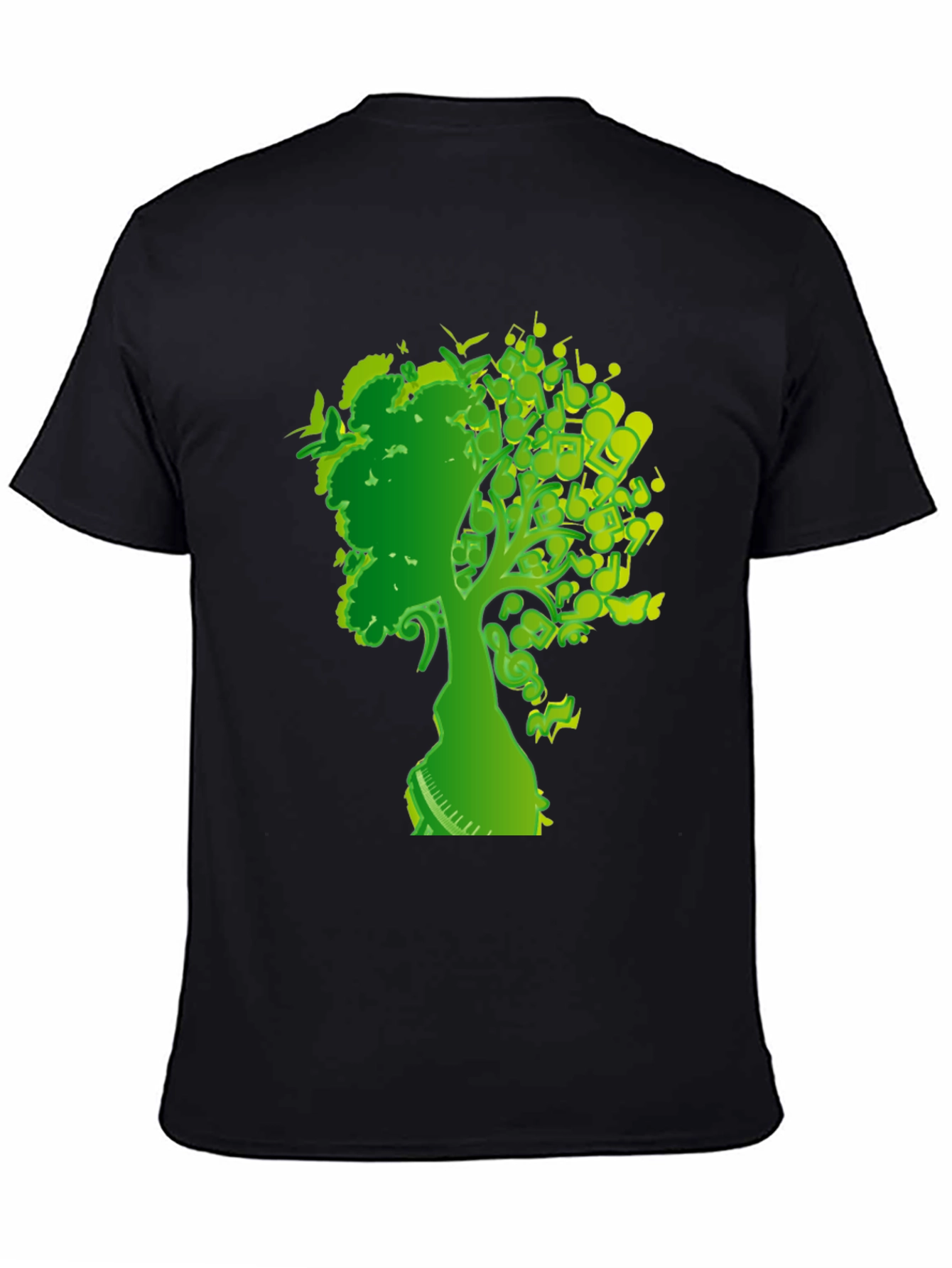 Musical Tree T-Shirt - Nature and Music Design