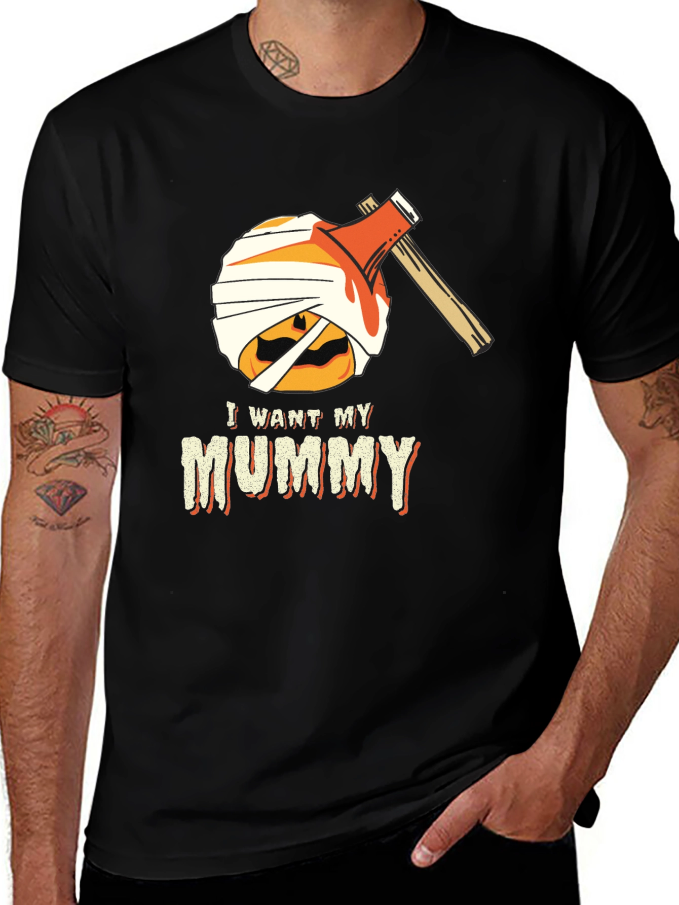 I Want My Mummy Halloween T-Shirt