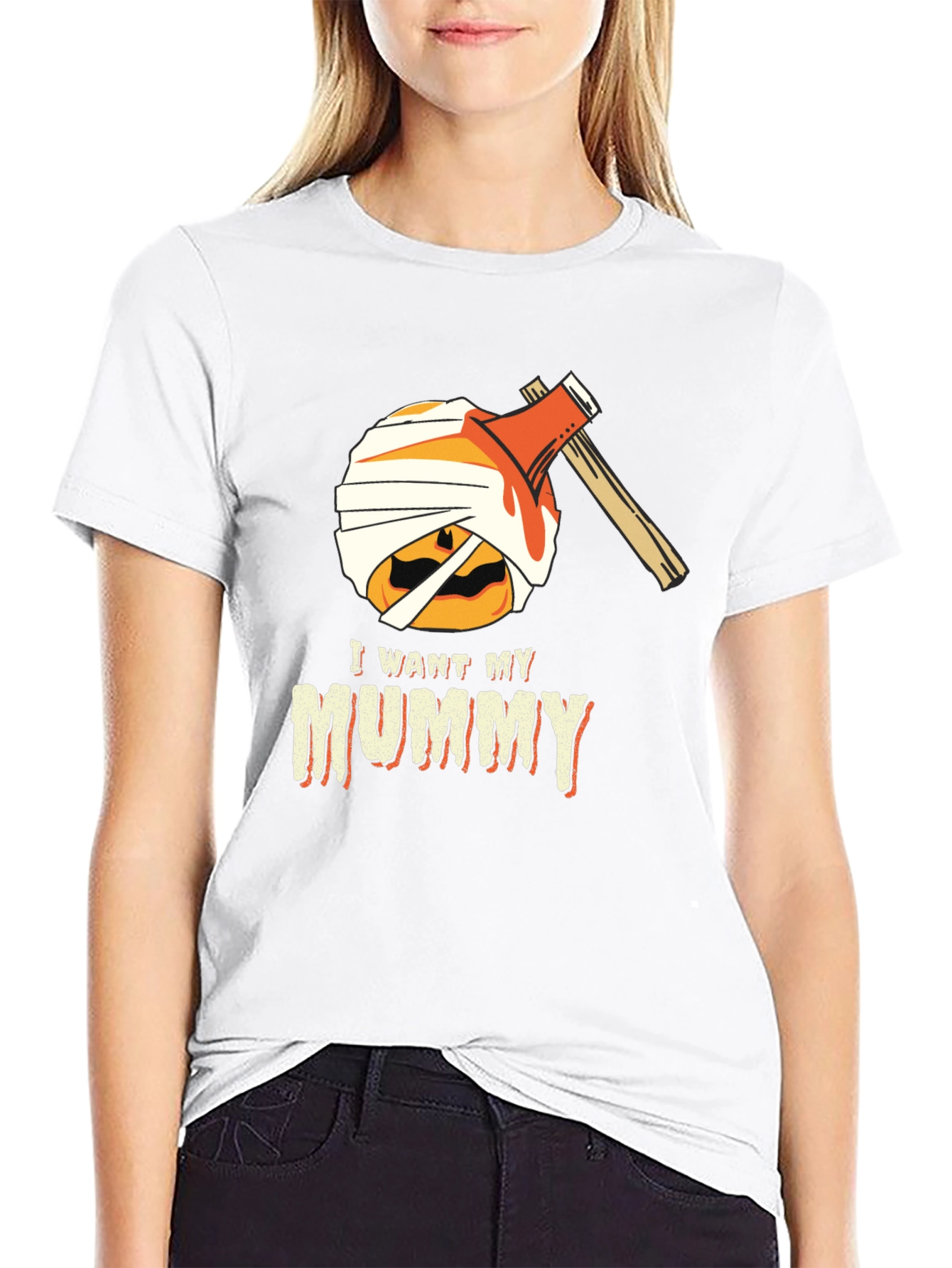 I Want My Mummy Halloween T-Shirt
