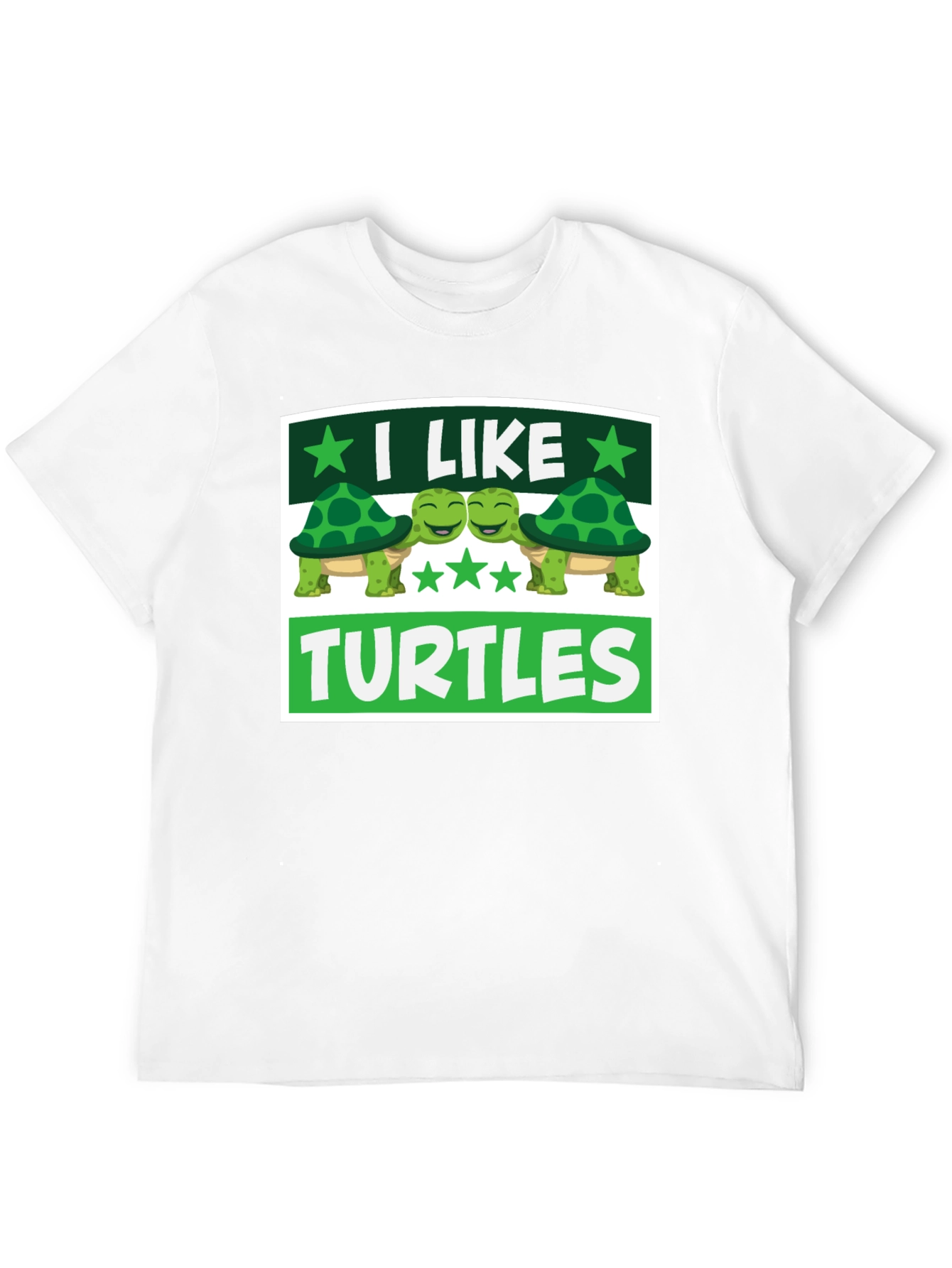 I Like Turtles Graphic T-Shirt