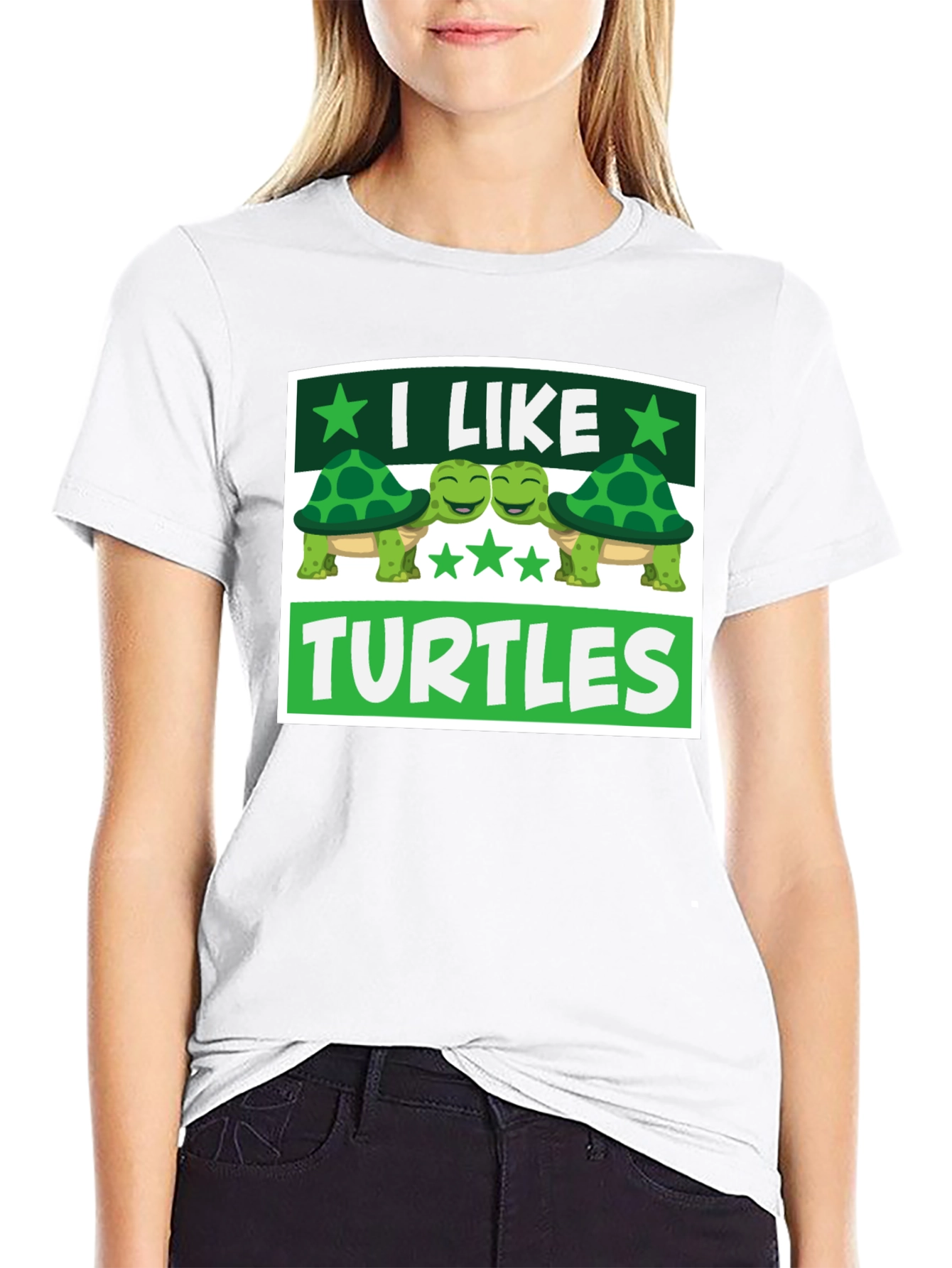 I Like Turtles Graphic T-Shirt