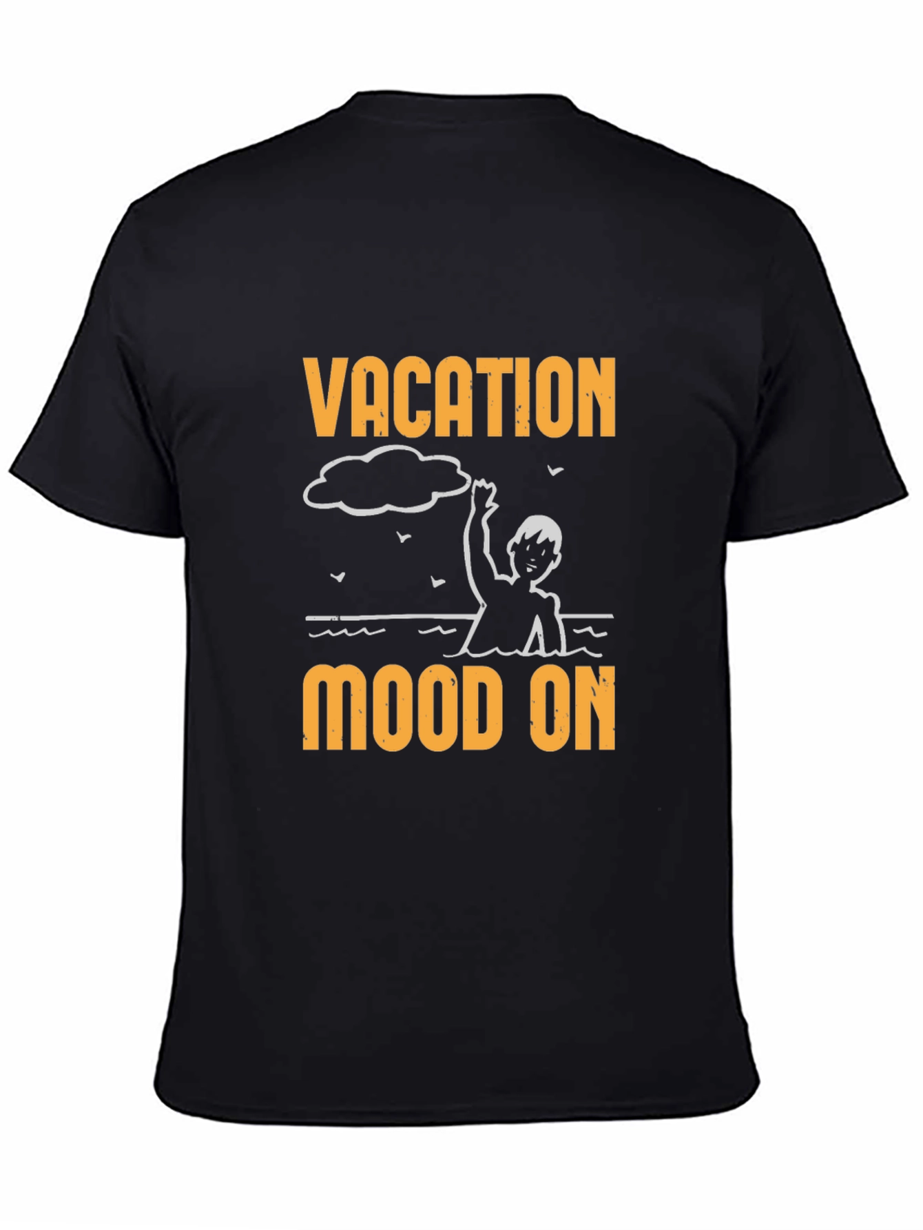 Vacation Mood On Graphic T-Shirt