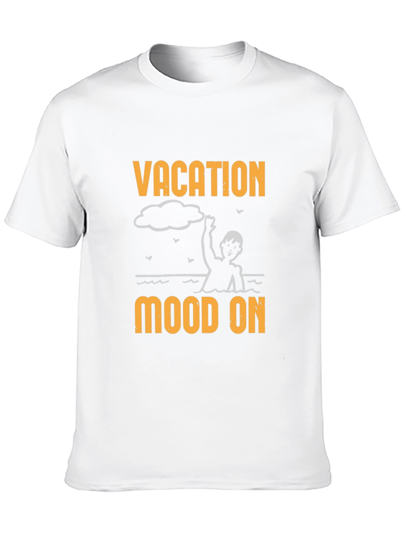 Vacation Mood On Graphic T-Shirt