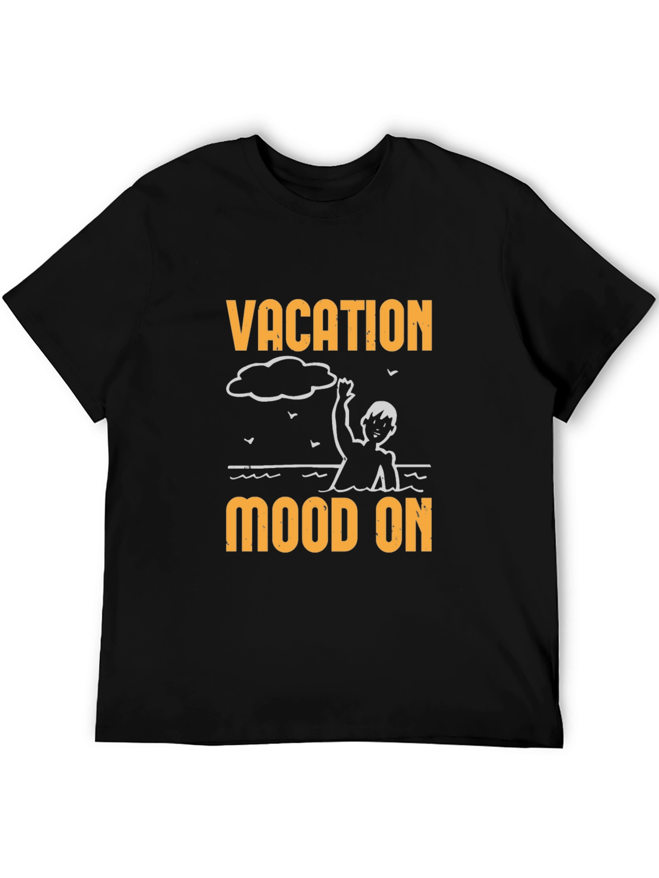 Vacation Mood On Graphic T-Shirt