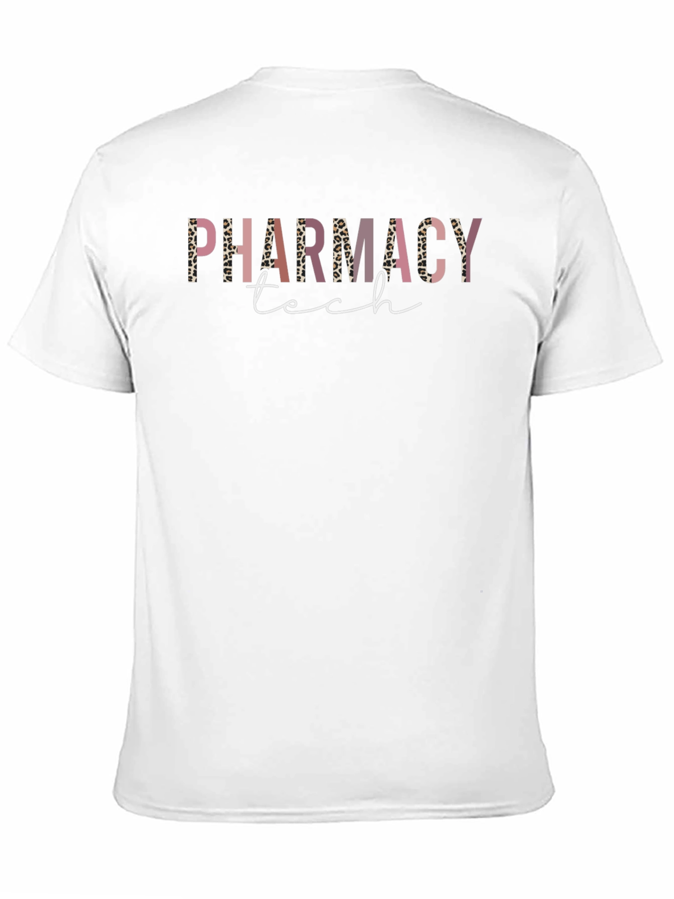 Pharmacy Tech Leopard Print T-Shirt