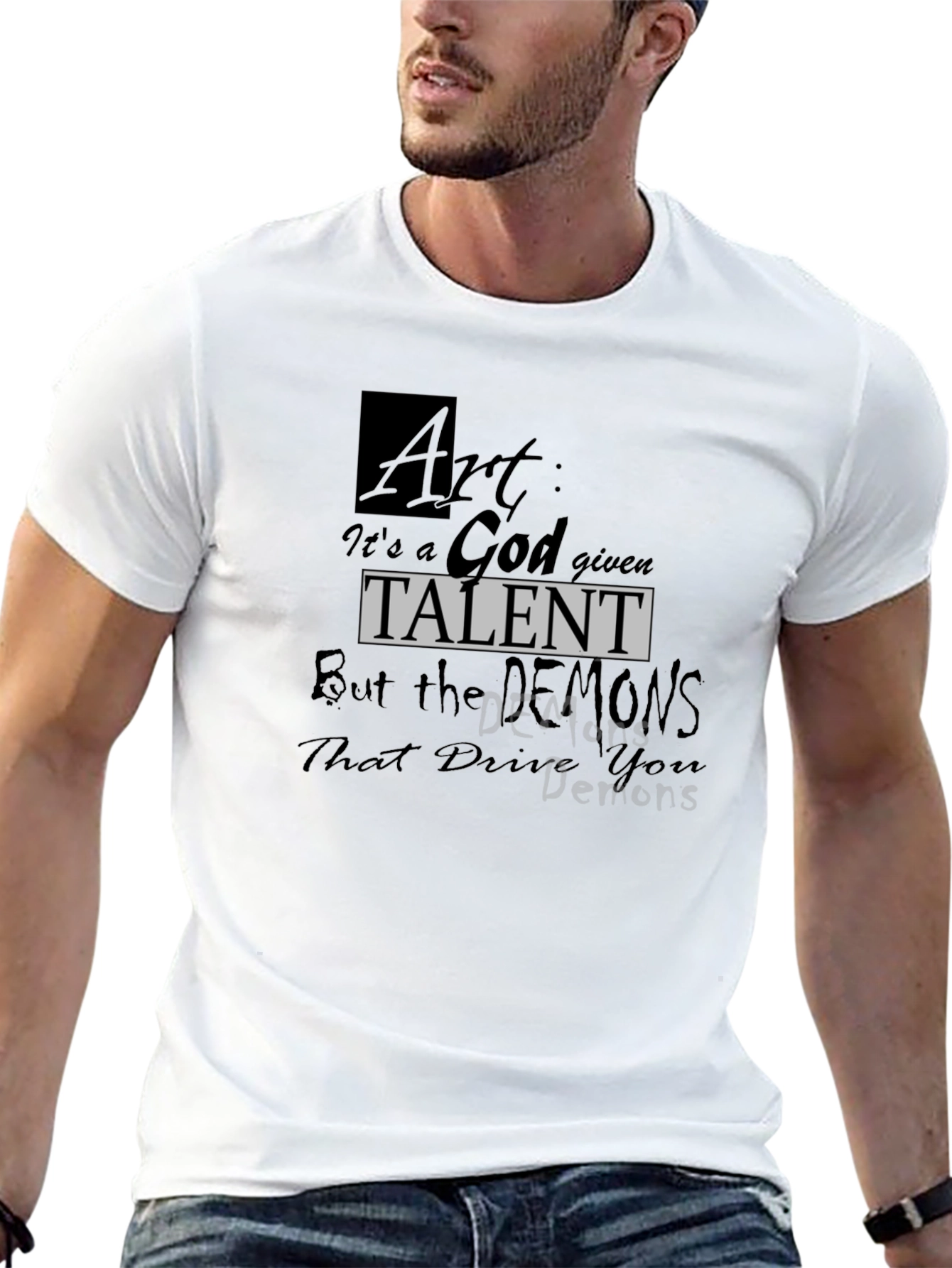 Art Talent Graphic Tee - Unique Design