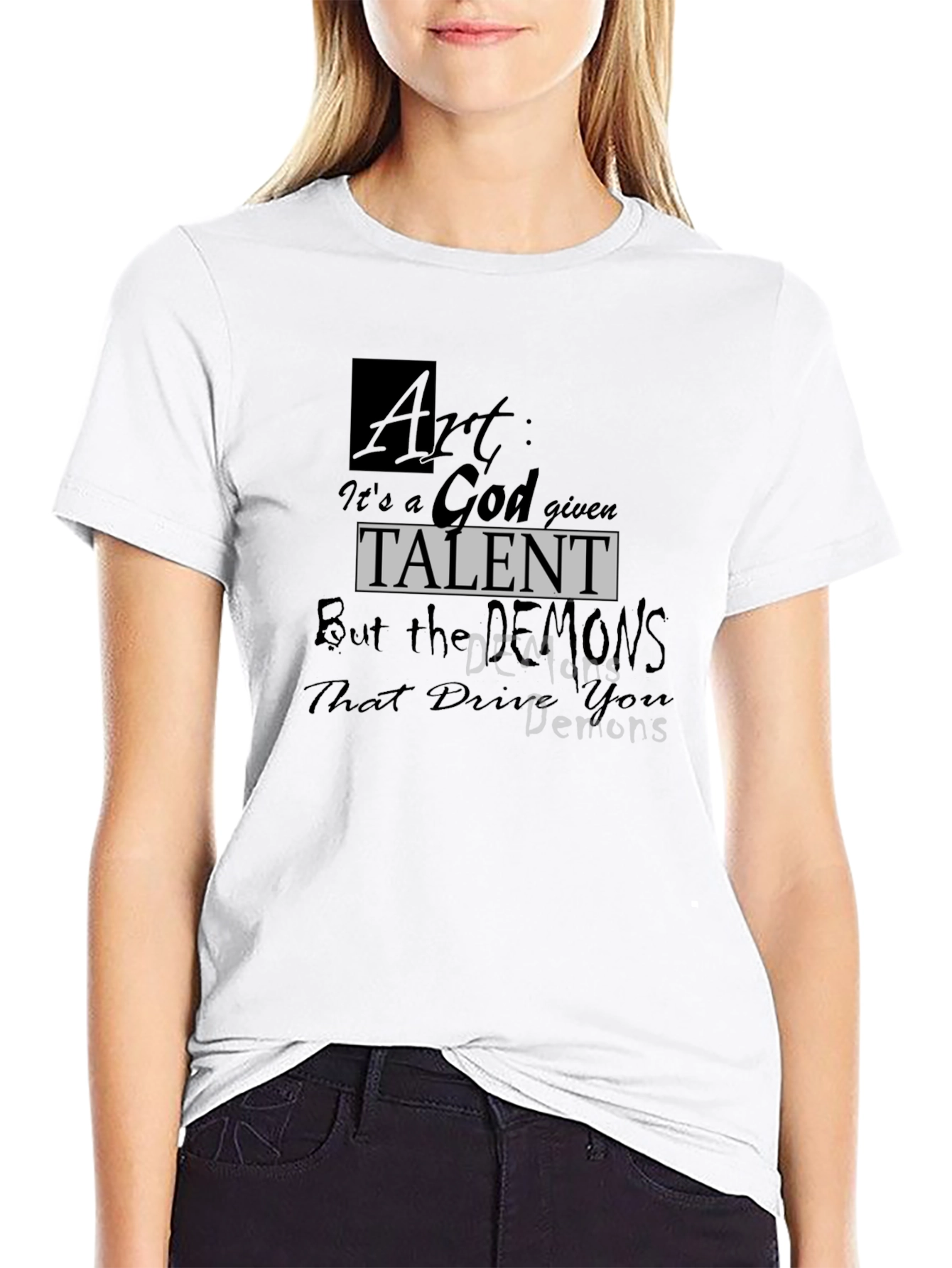 Art Talent Graphic Tee - Unique Design