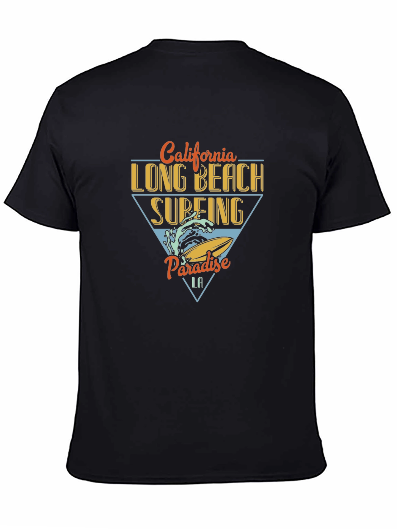 California Long Beach Surfing T-Shirt