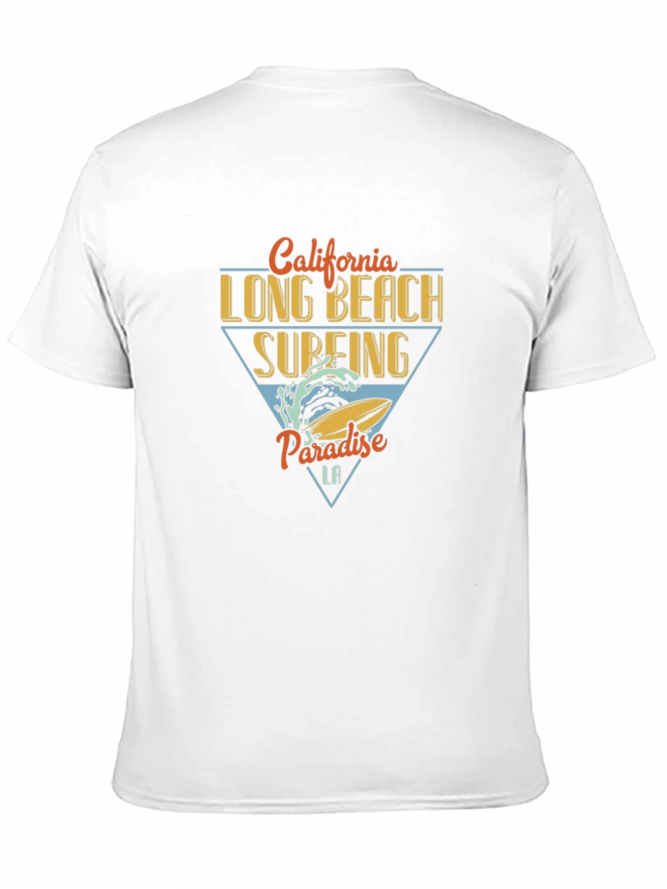California Long Beach Surfing T-Shirt