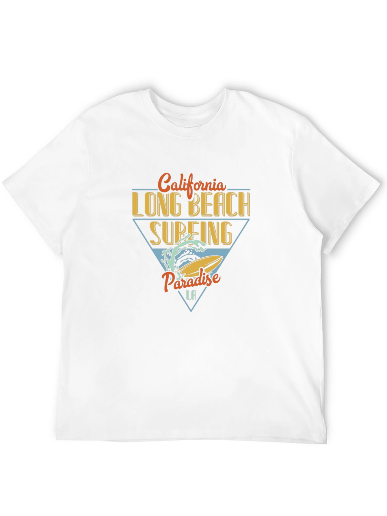 California Long Beach Surfing T-Shirt